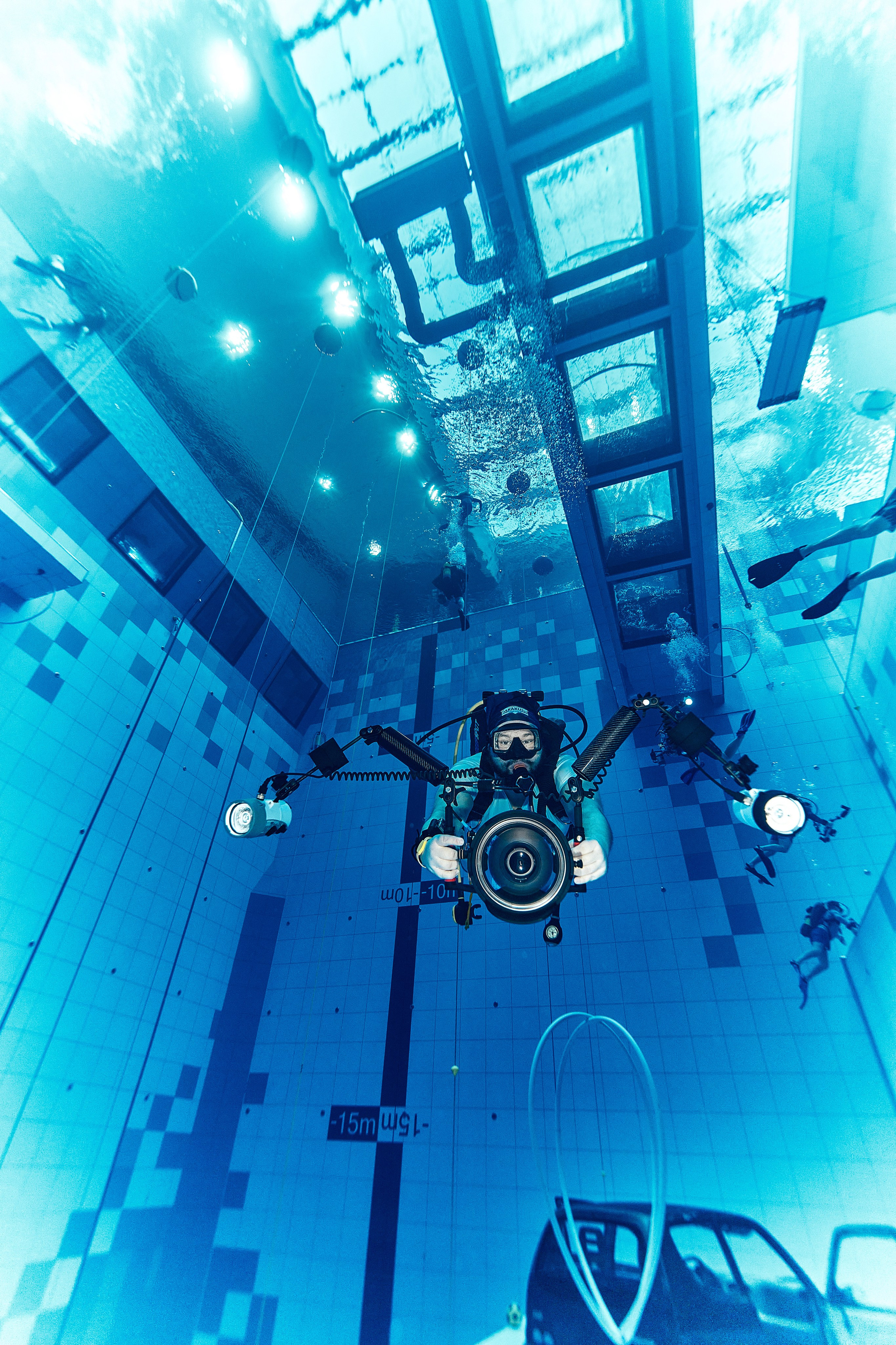 Фотовыходные в Deepspot — самом глубоком (45 метров глубины) бассейне в Европе. Андрей Шипилов — Фотография & Видеография