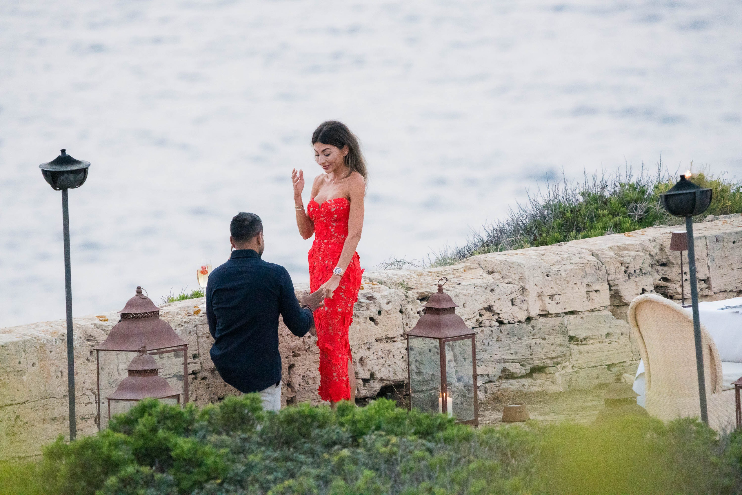 Wedding Proposal in Mallorca. Mallorca Wedding, Corporate & Social Photographer