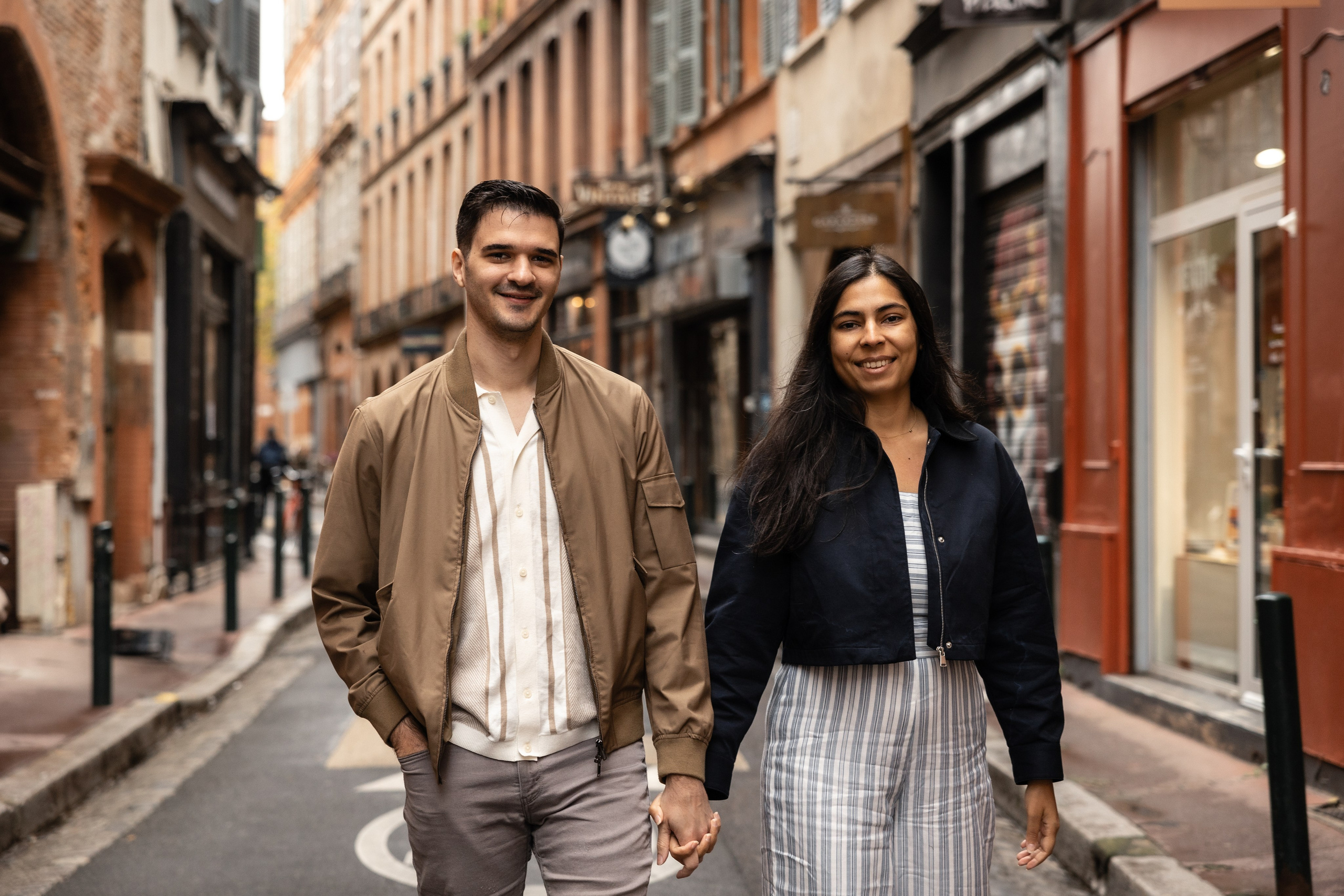 Séance photo de demande en mariage surprise à Toulouse — Un moment inoubliable pour Matt & Megha. Eugénie Smirnova — Photographe à Toulouse et dans le Sud-Ouest
