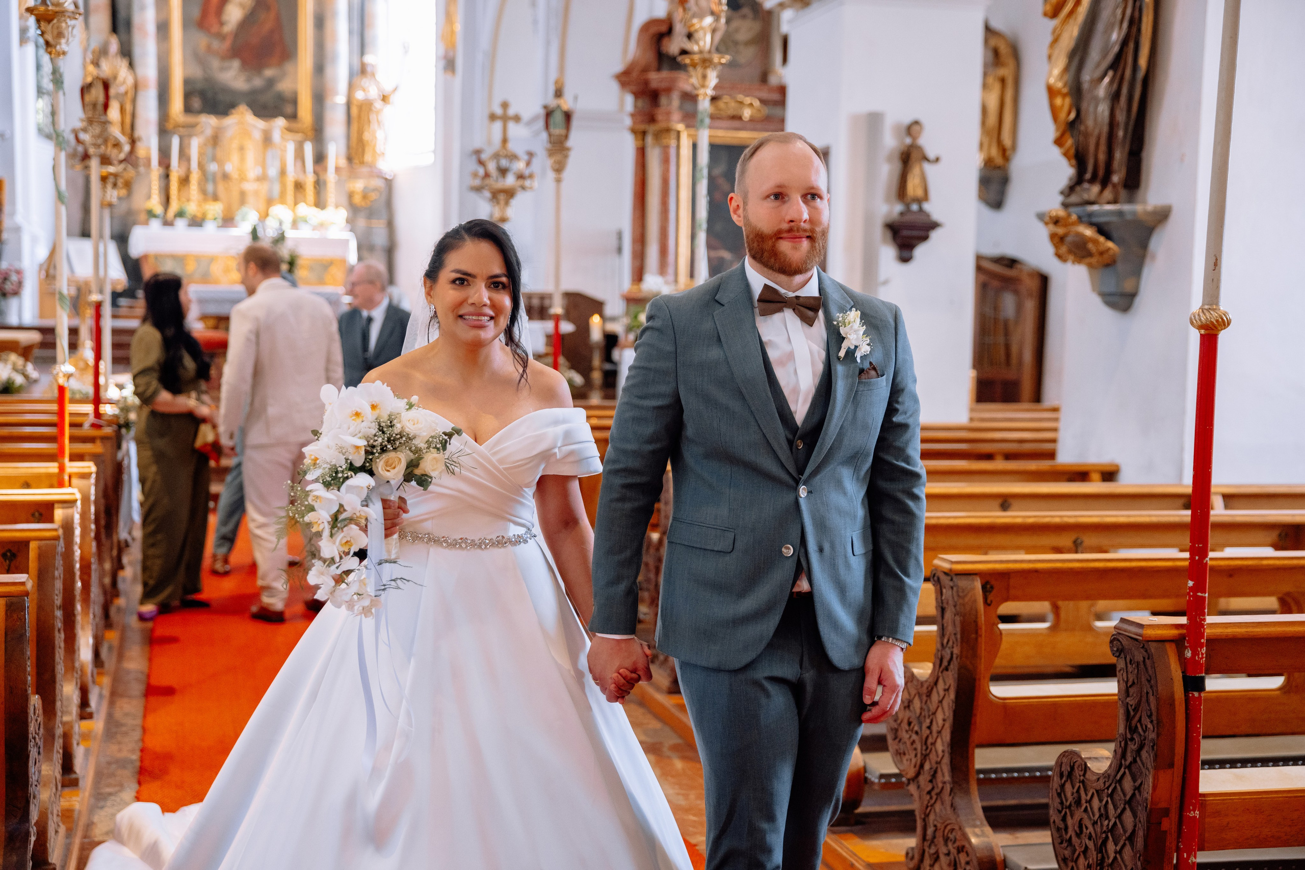Deutsch-Venezolanische Hochzeit in Isen München. Hochzeitsfotograf München Taufe Familienfotograf Tanja Mauke