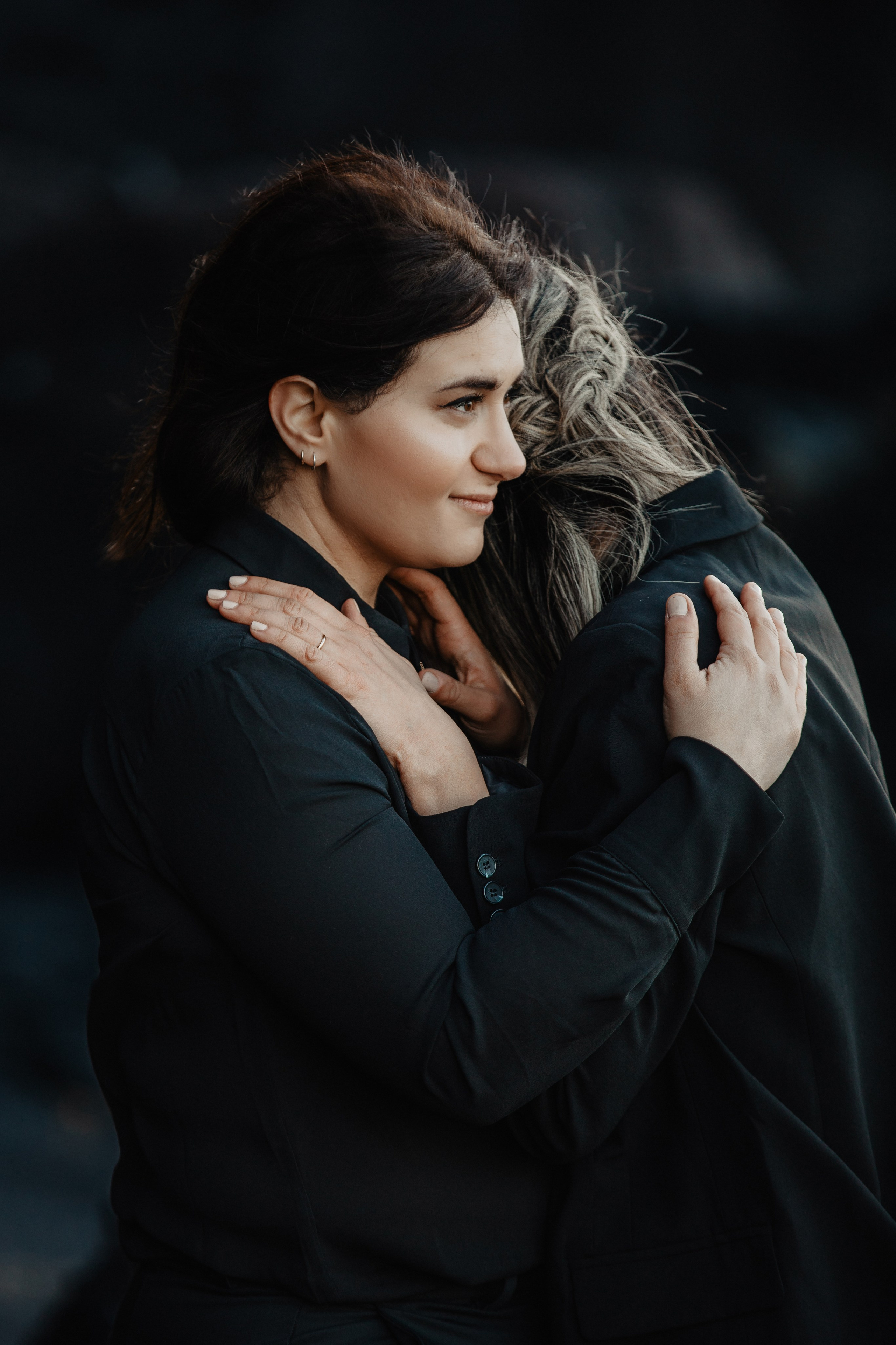 Same Sex Wedding at Iceland Black Sand Beach. Iceland elopement photographer & videographer