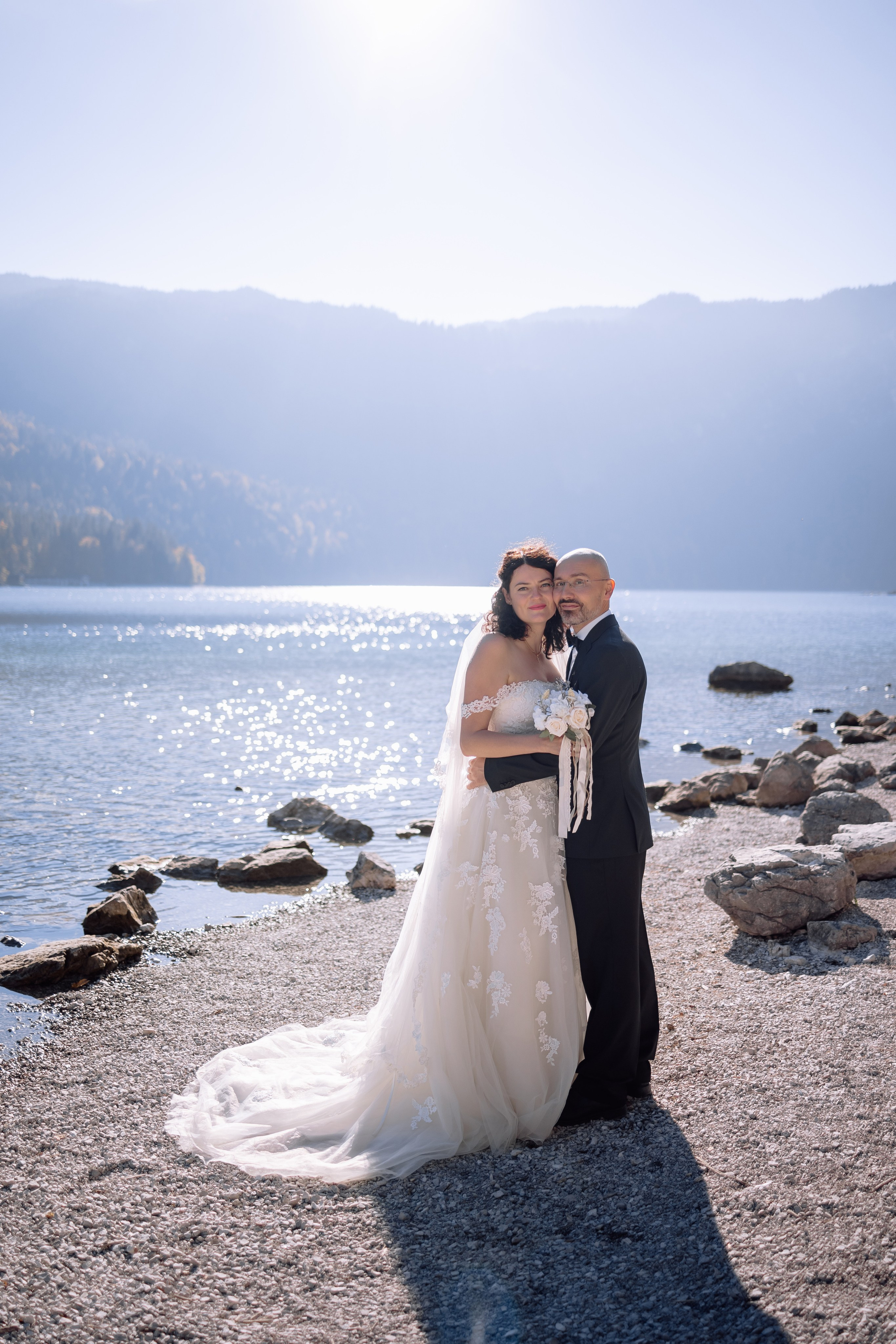 Eibsee. Hochzeitsfotograf München Taufe Familienfotograf Tanja Mauke