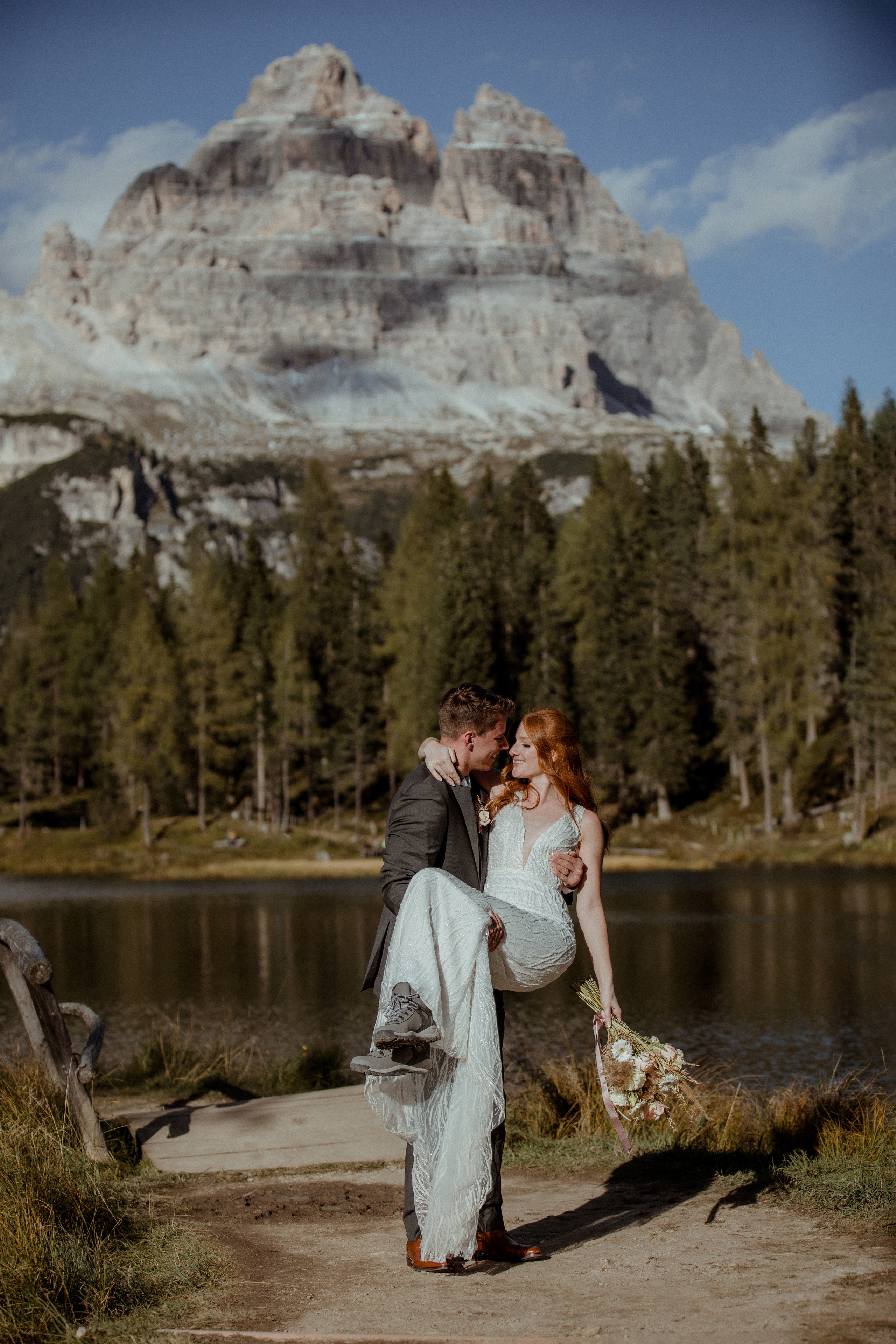 Italian Elopement in the Dolomites. Iceland elopement photo and video | Nikolaichik Photo