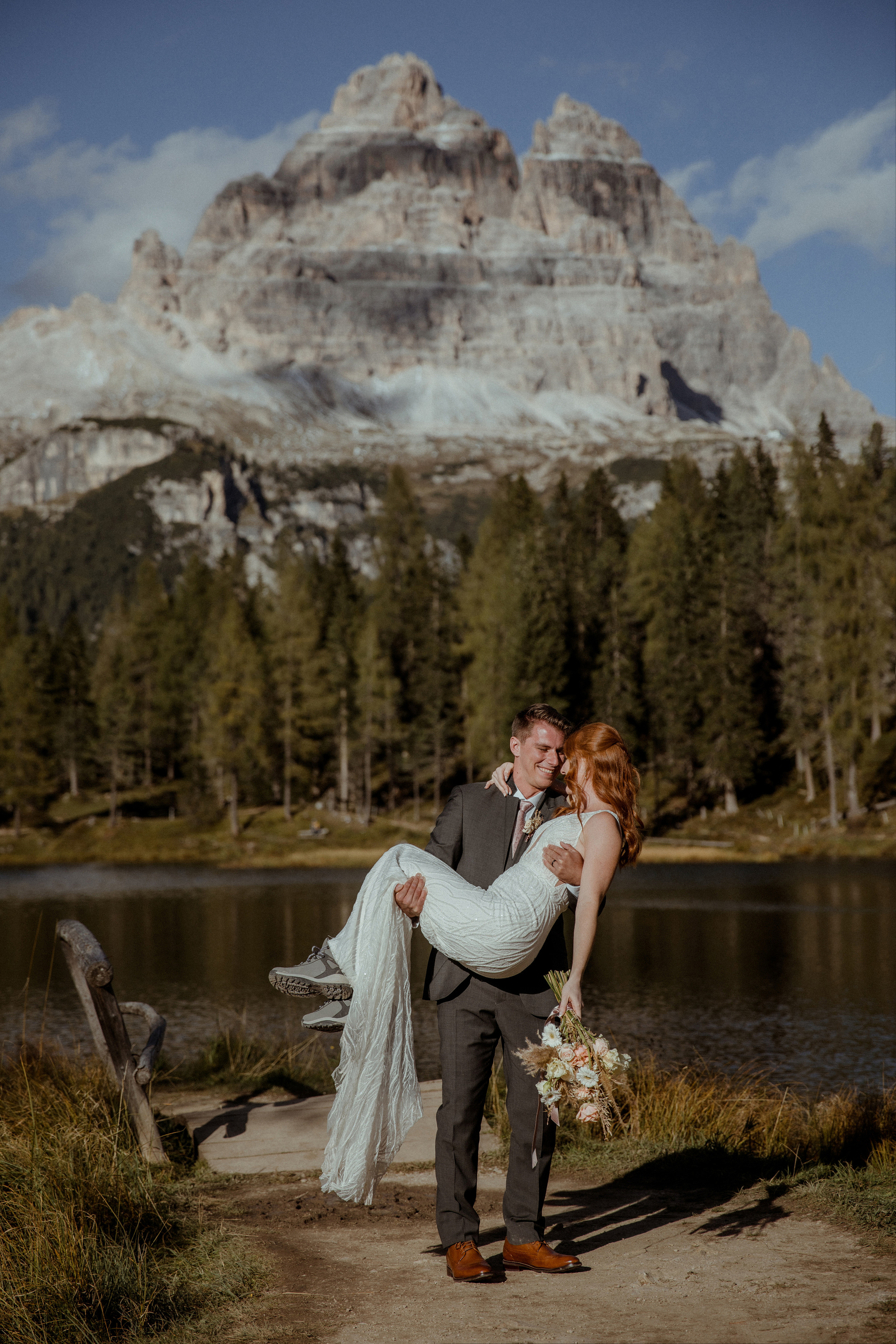 Italian Elopement in the Dolomites. Iceland elopement photo and video | Nikolaichik Photo