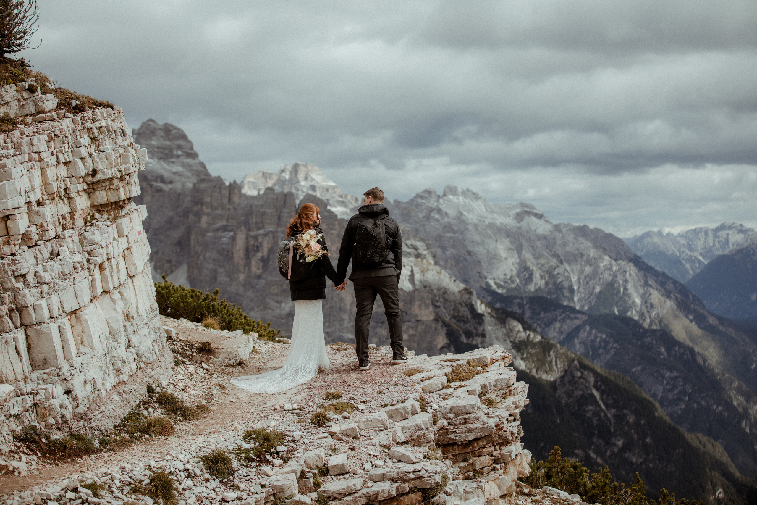 Italian Elopement in the Dolomites. Iceland elopement photo and video | Nikolaichik Photo