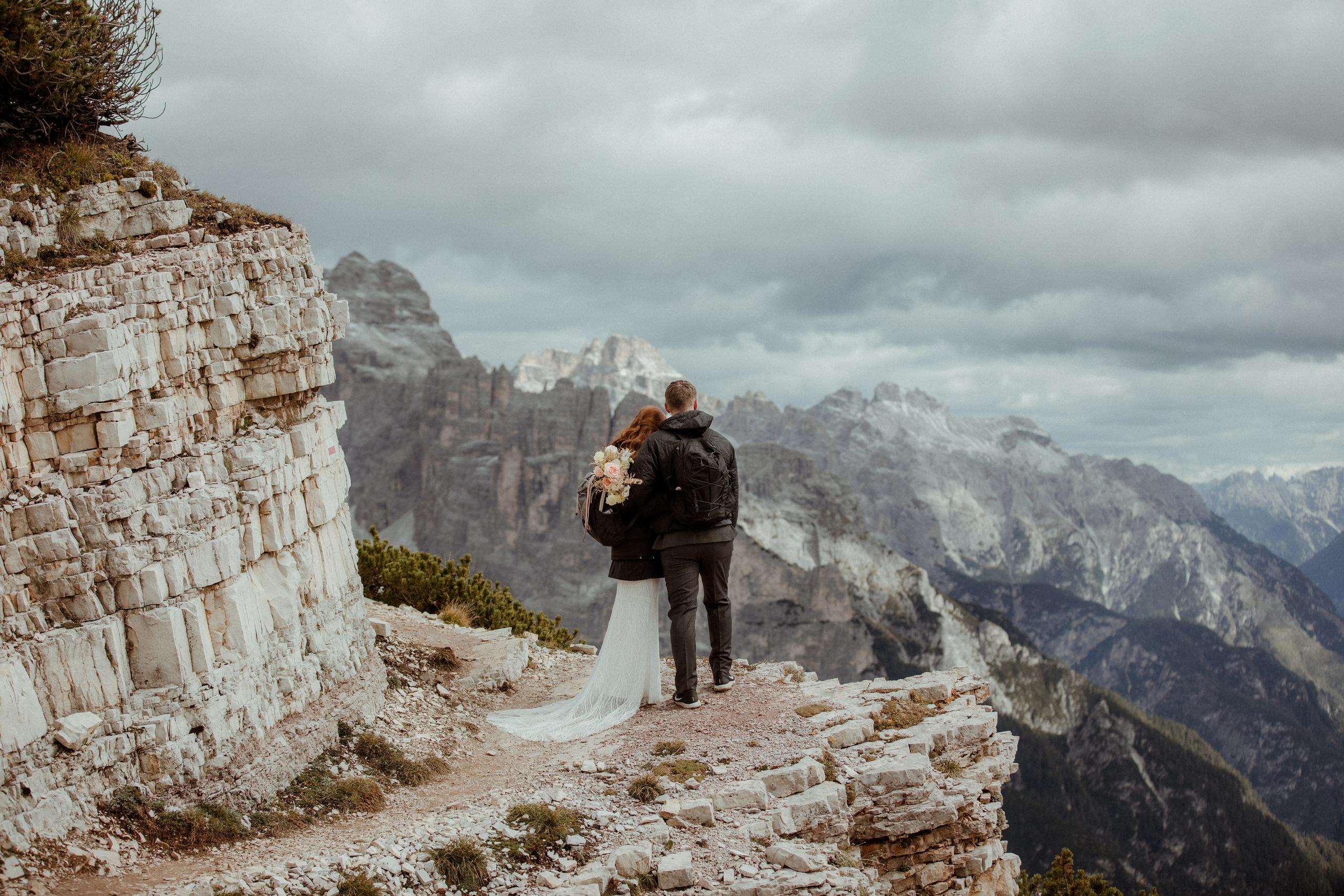 Italian Elopement in the Dolomites. Iceland elopement photo and video | Nikolaichik Photo