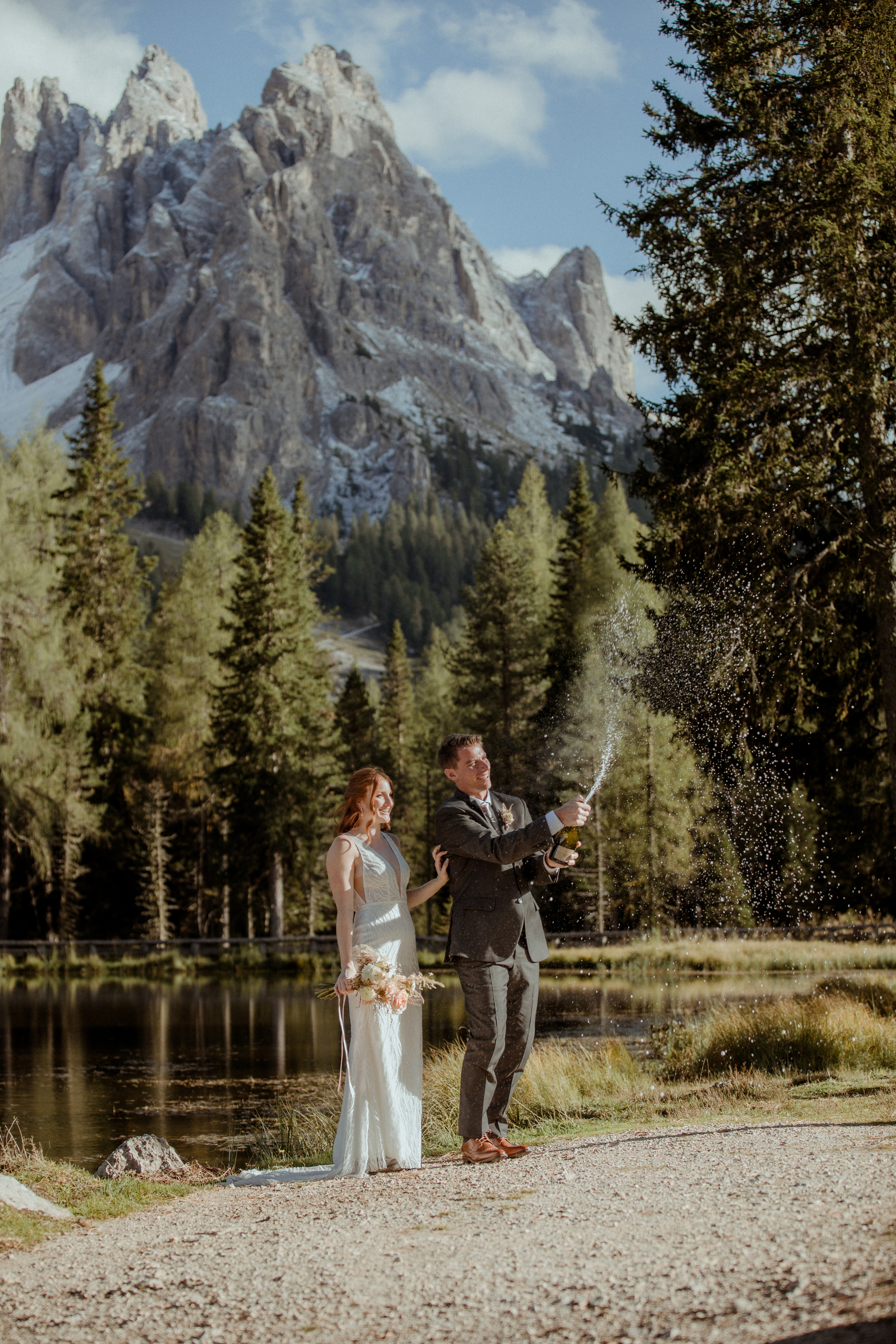 Italian Elopement in the Dolomites. Iceland elopement photo and video | Nikolaichik Photo