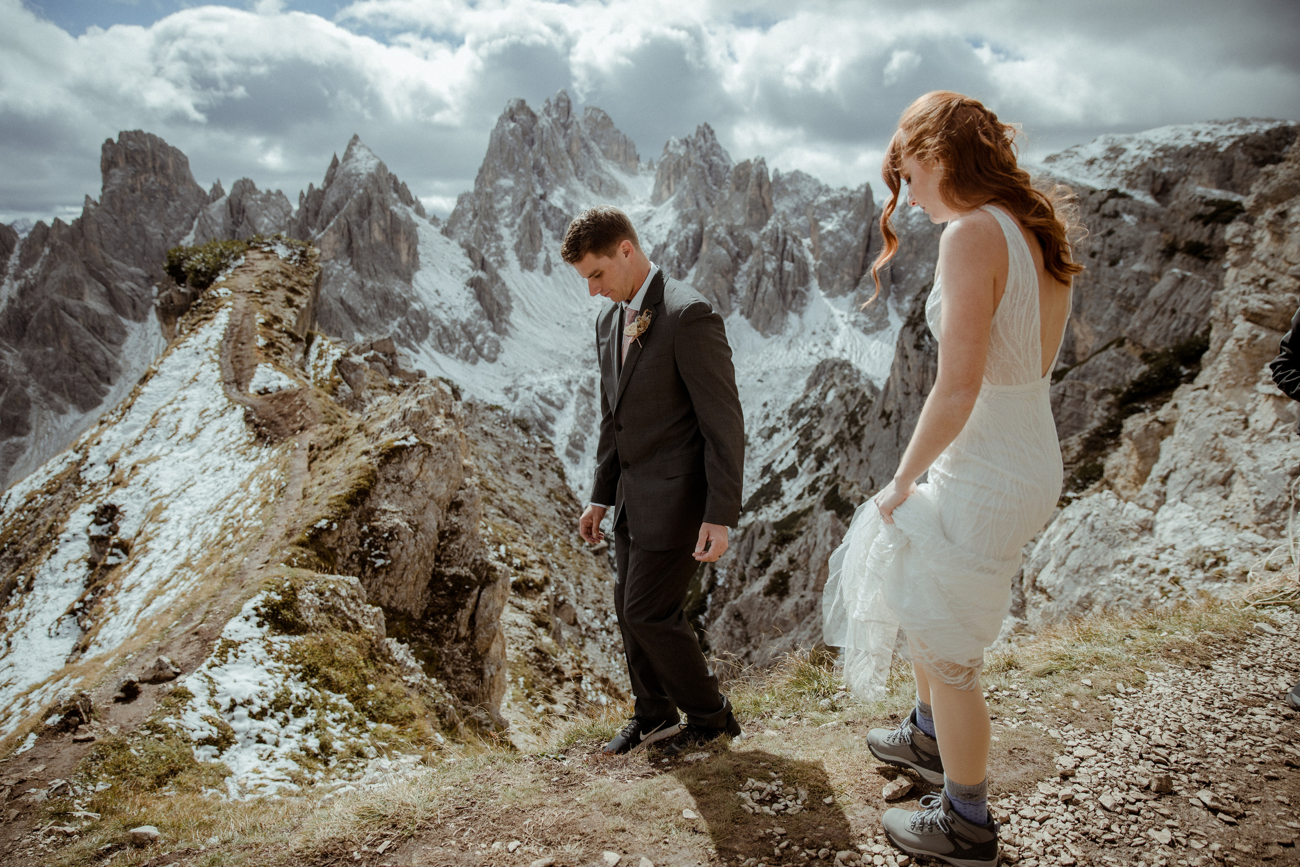 Italian Elopement in the Dolomites. Iceland elopement photo and video | Nikolaichik Photo