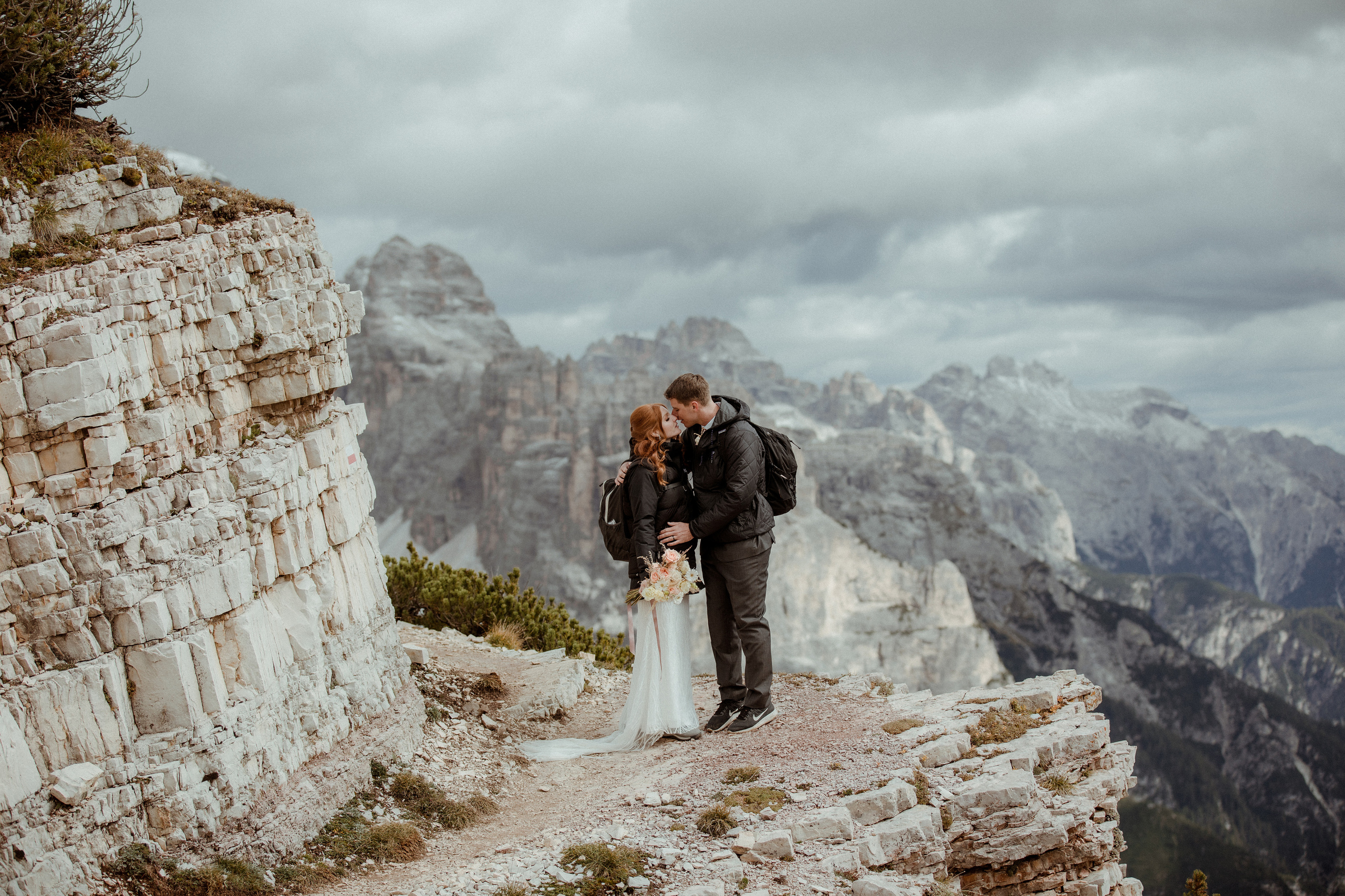 Italian Elopement in the Dolomites. Iceland elopement photo and video | Nikolaichik Photo