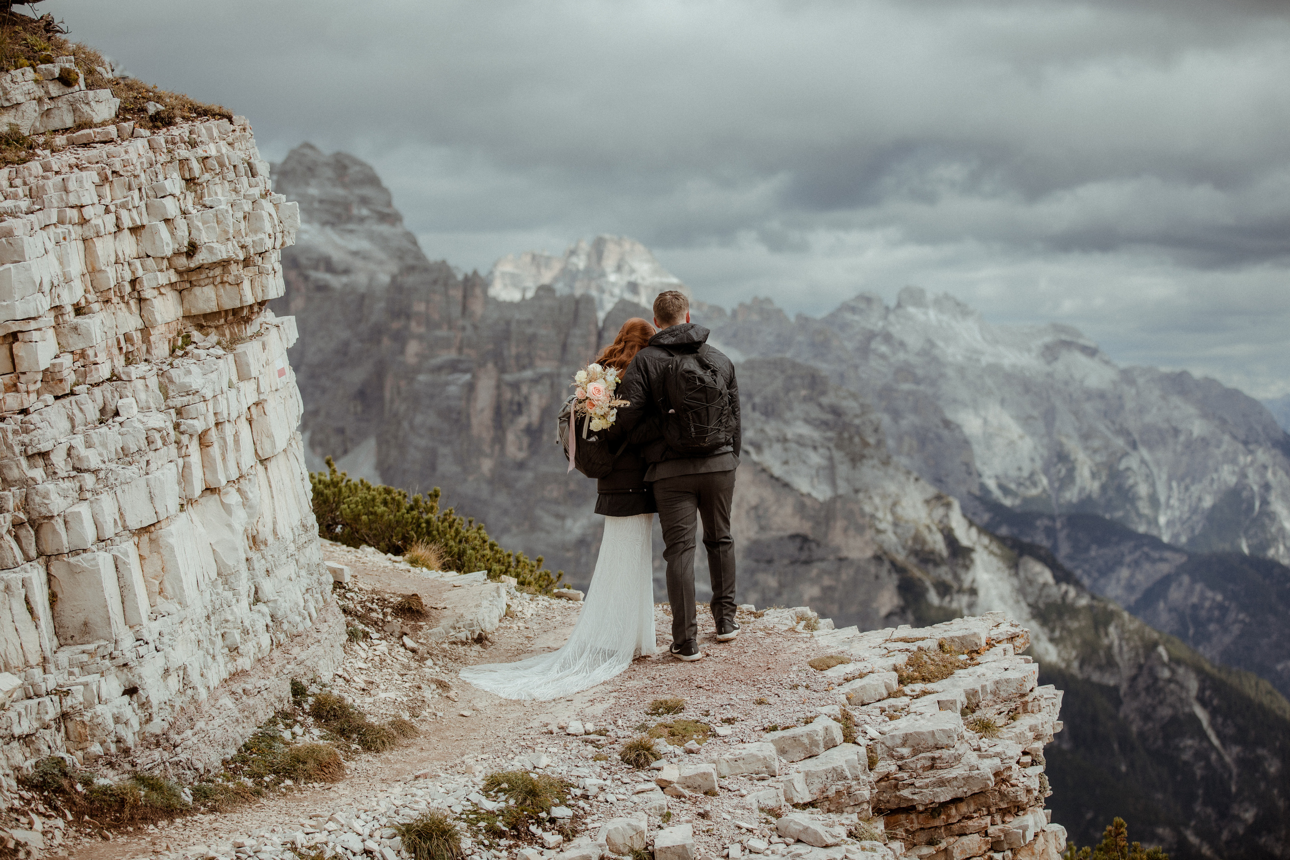 Italian Elopement in the Dolomites. Iceland elopement photo and video | Nikolaichik Photo