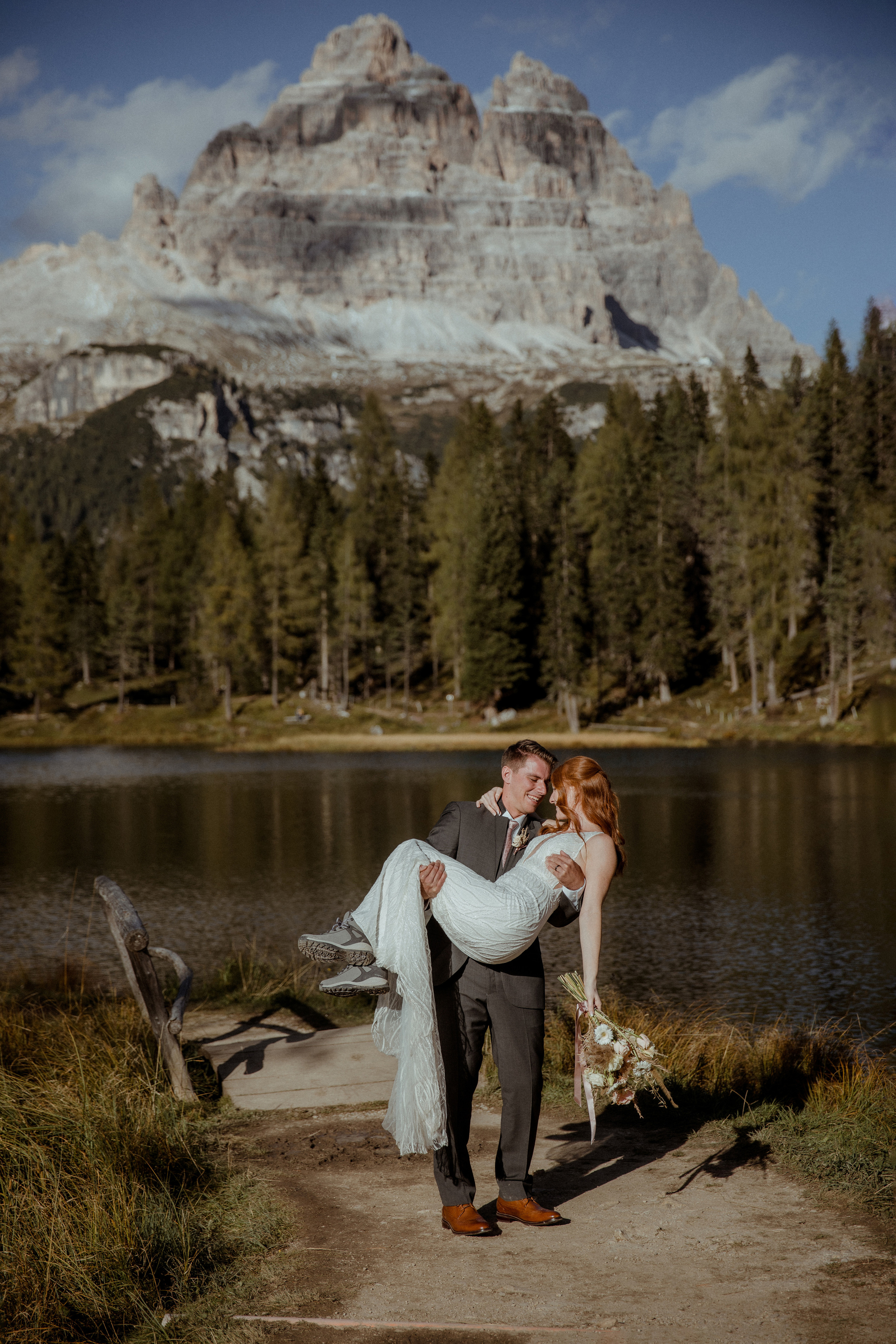 Italian Elopement in the Dolomites. Iceland elopement photo and video | Nikolaichik Photo
