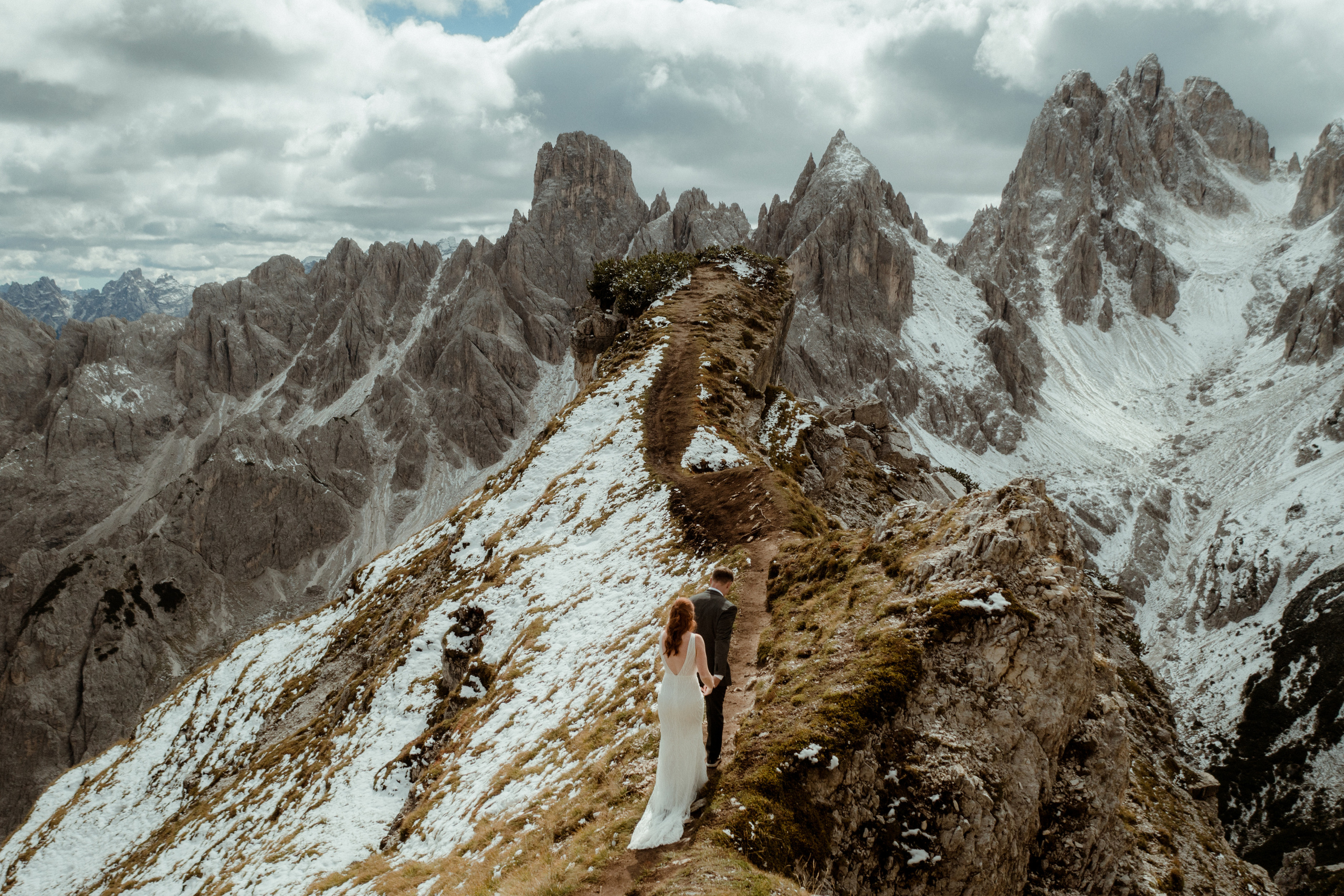 Italian Elopement in the Dolomites. Iceland elopement photo and video | Nikolaichik Photo