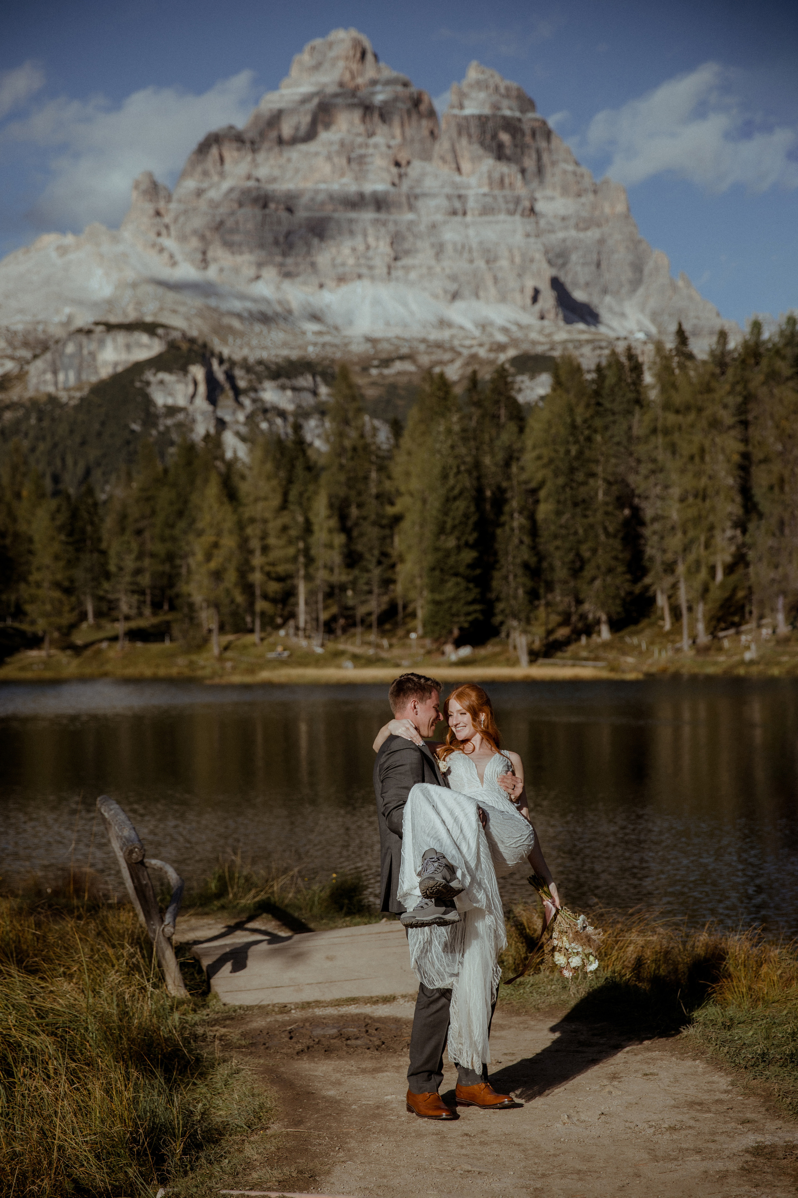 Italian Elopement in the Dolomites. Iceland elopement photo and video | Nikolaichik Photo