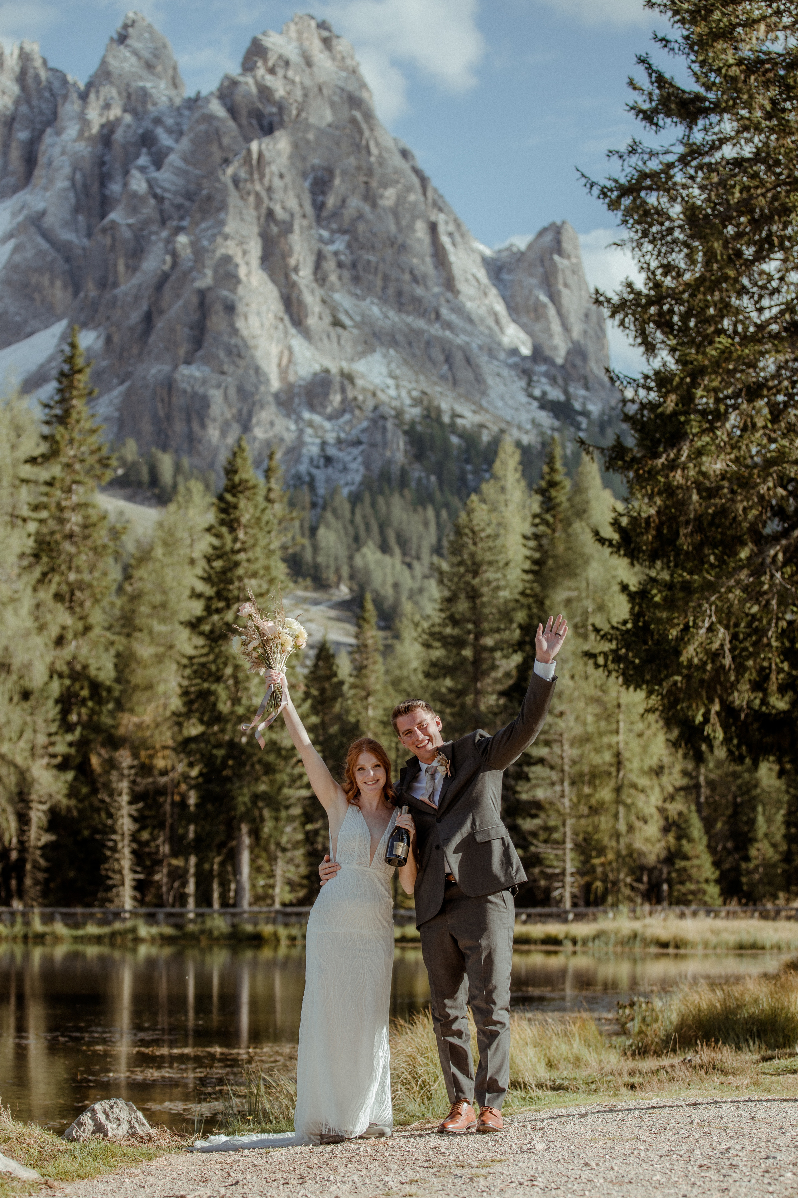Italian Elopement in the Dolomites. Iceland elopement photo and video | Nikolaichik Photo
