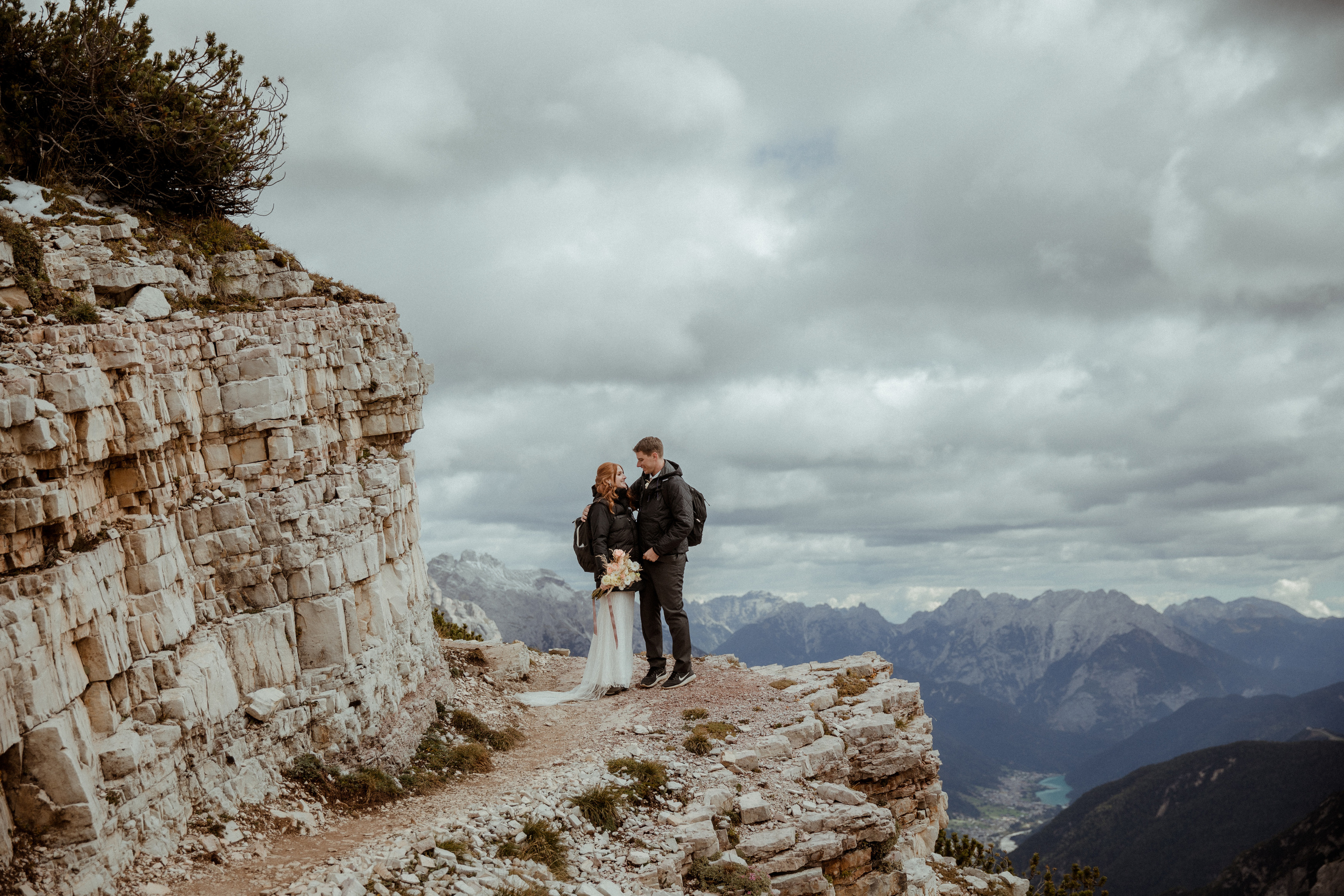 Italian Elopement in the Dolomites. Iceland elopement photo and video | Nikolaichik Photo