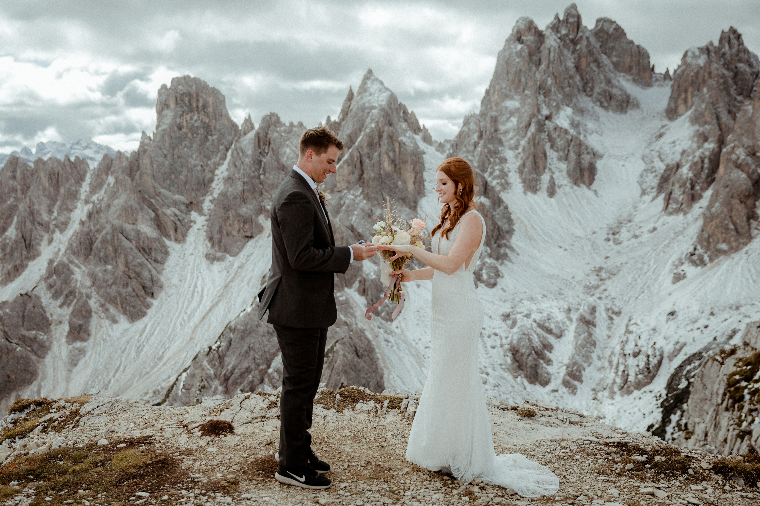 Italian Elopement in the Dolomites. Iceland elopement photo and video | Nikolaichik Photo