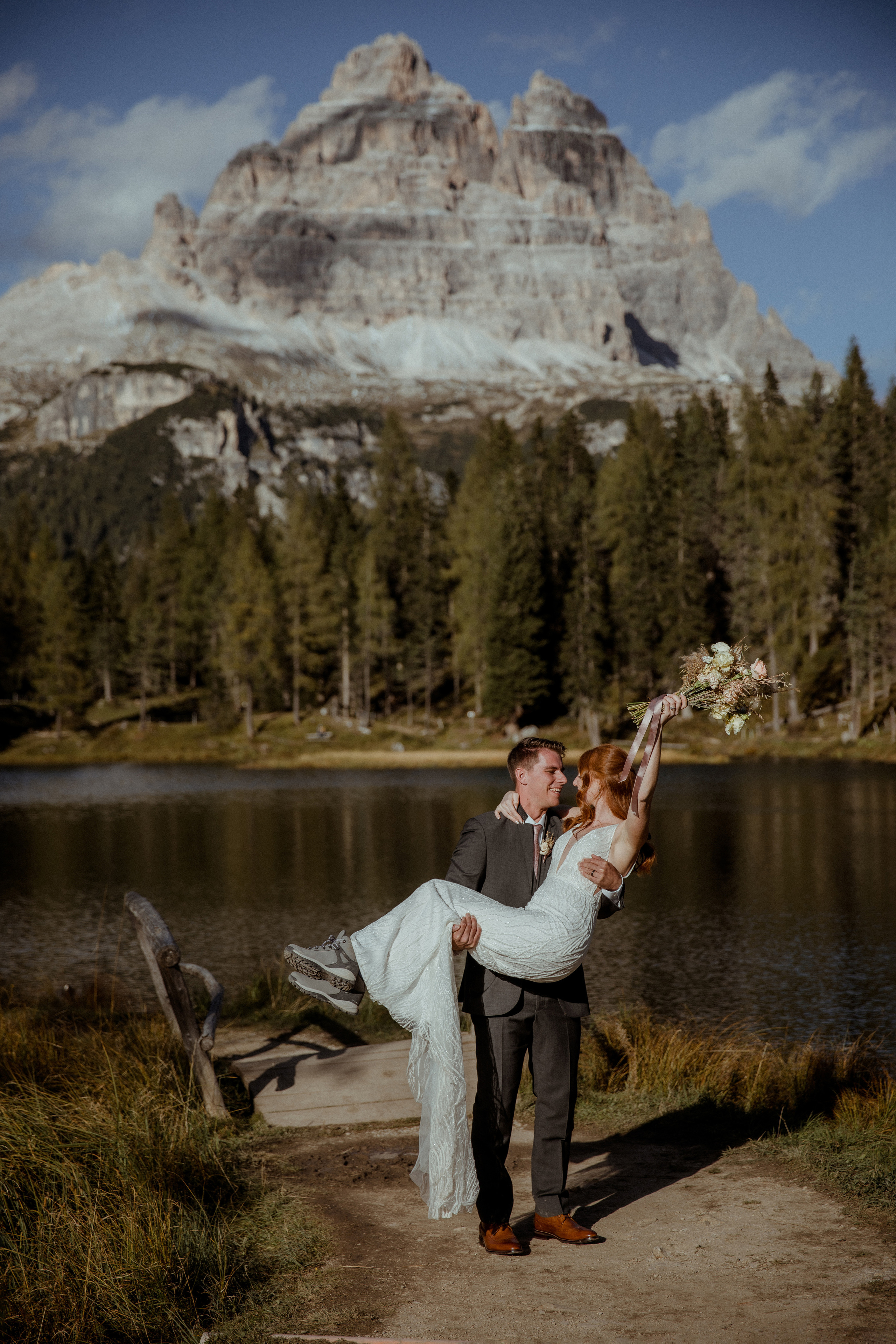 Italian Elopement in the Dolomites. Iceland elopement photo and video | Nikolaichik Photo