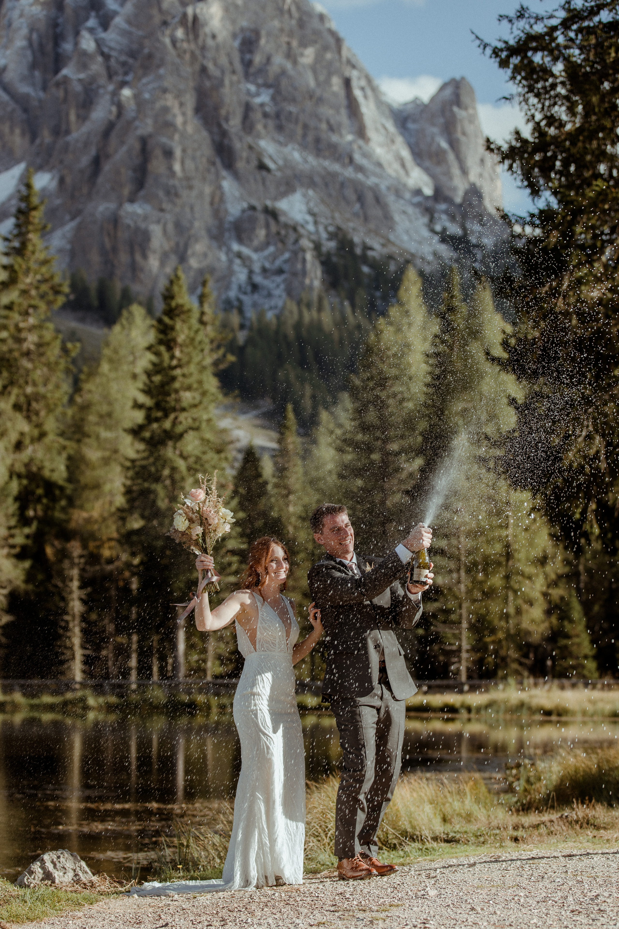Italian Elopement in the Dolomites. Iceland elopement photo and video | Nikolaichik Photo