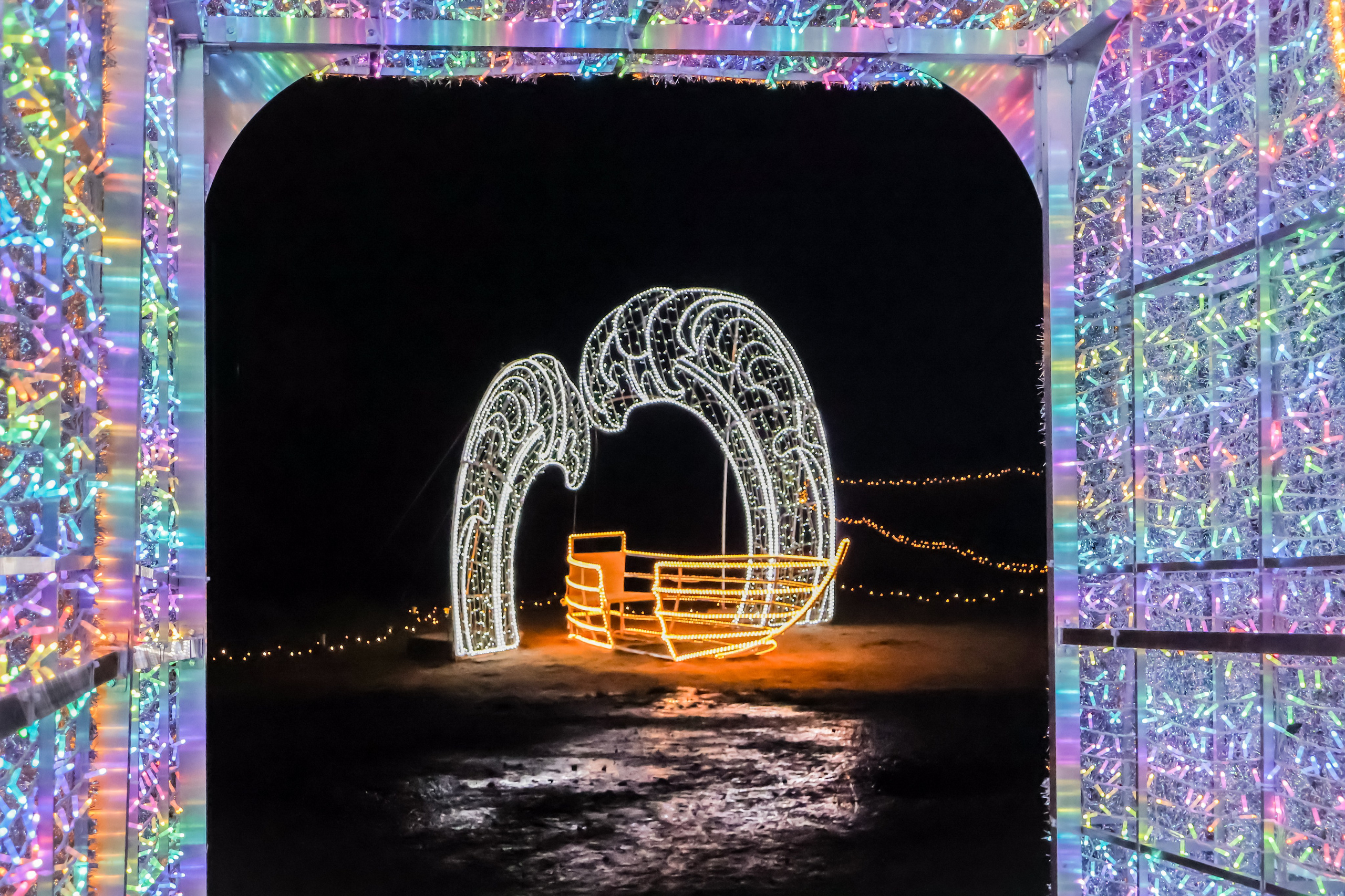 Adventure Lights at SkyPark. Create with Twila