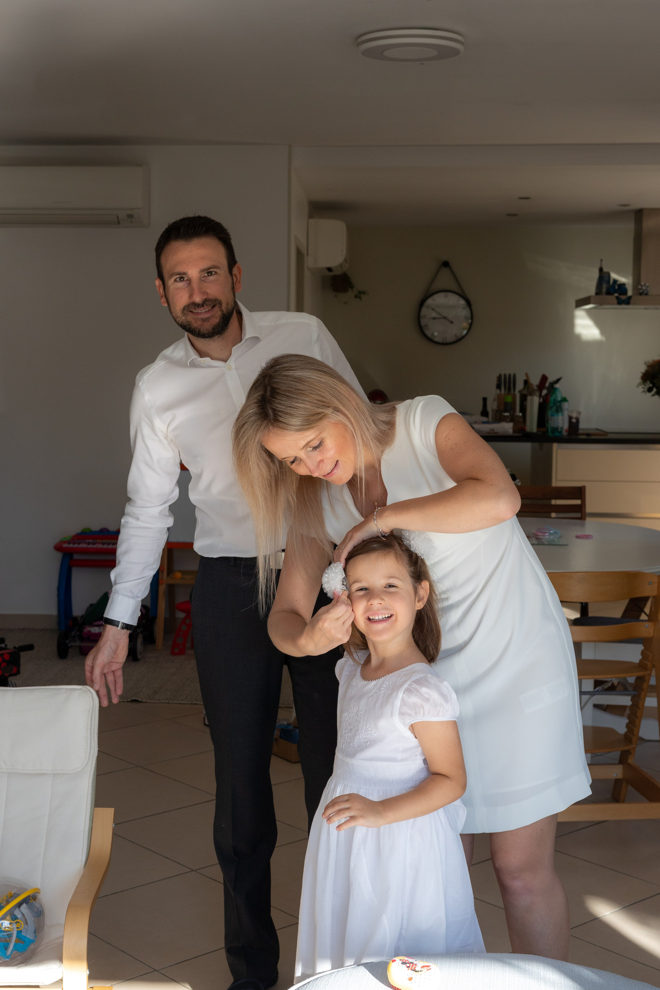 The Baptism of Diana in the Church of Saint-Sernin in Toulouse. Евгения Смирнова — фотограф в Тулузе и юго-западной Франции