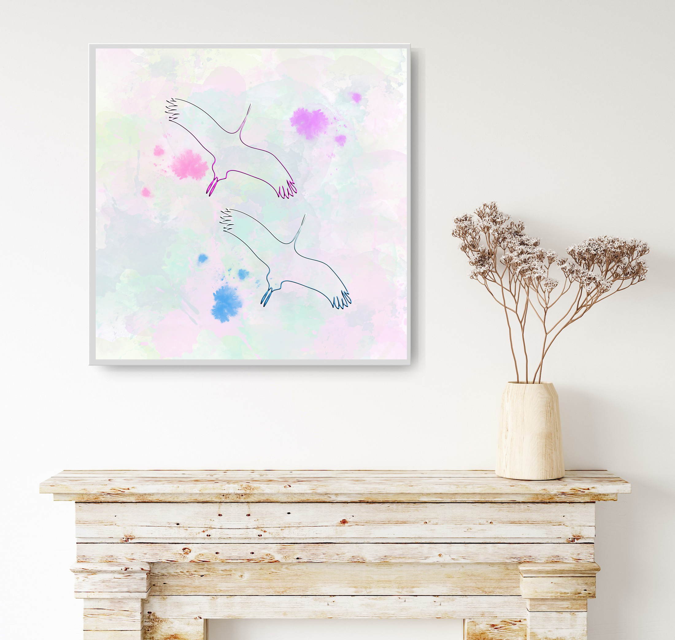 ART line. Lolly Shine. Contemporary digital artist