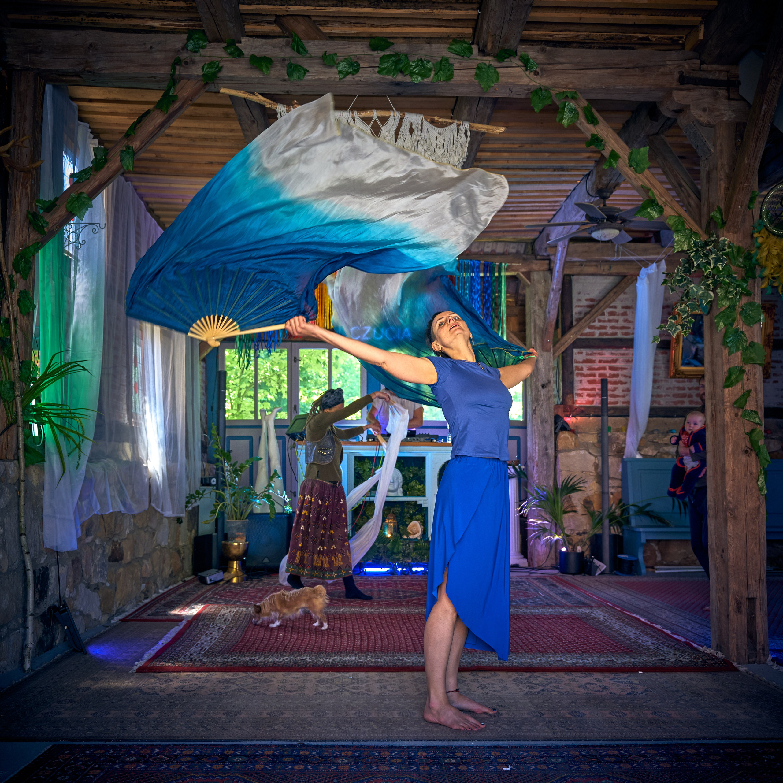 „Wachlarze na Plaży” - warsztat Nadii Szypiłow na Mikrofestiwalu „2uRodziny Turkusowej Wyspy”. Andriej Szypilow — Photography & Videography