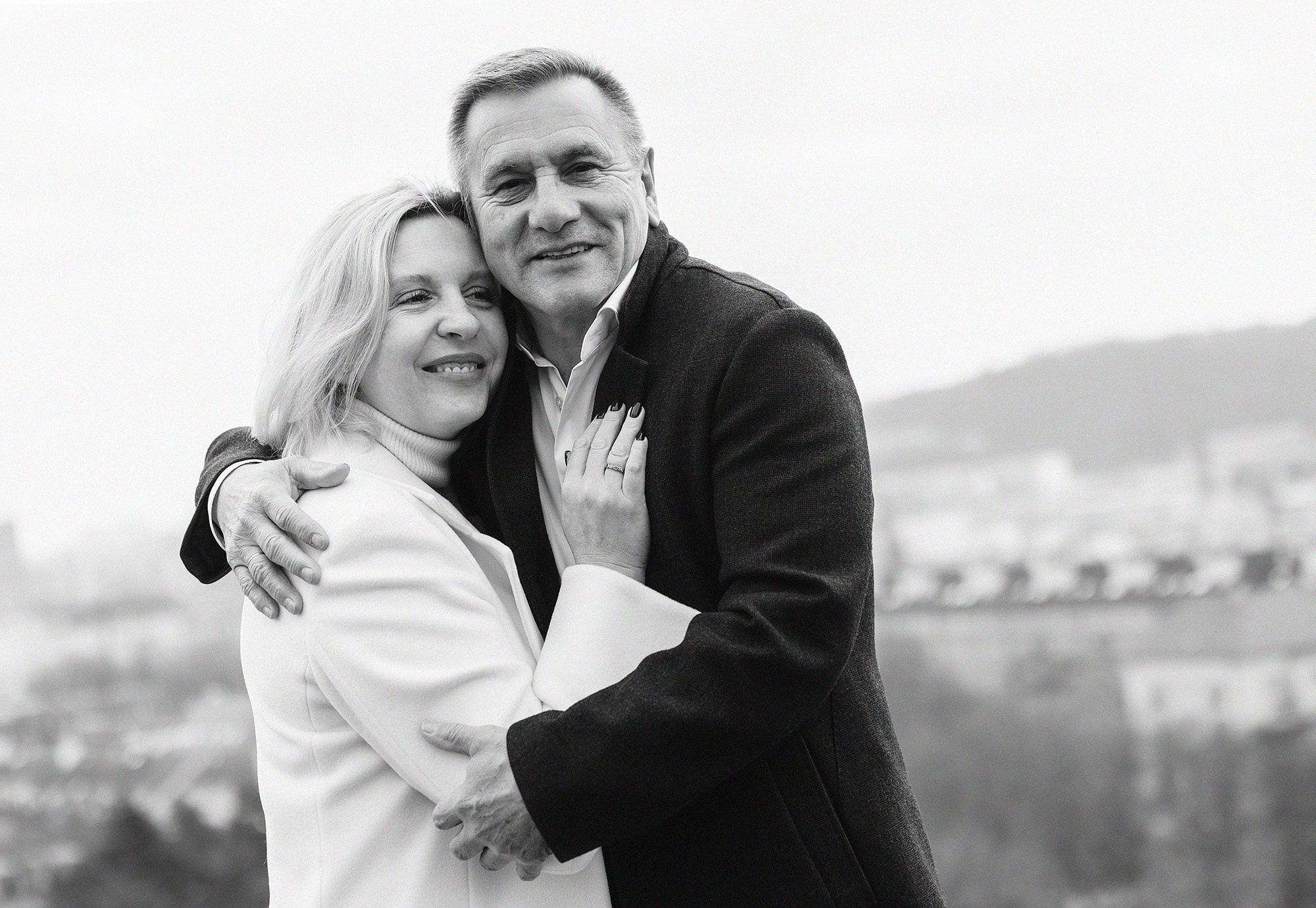 Наталья с семьей. Rodinný a svatební fotograf v Praze