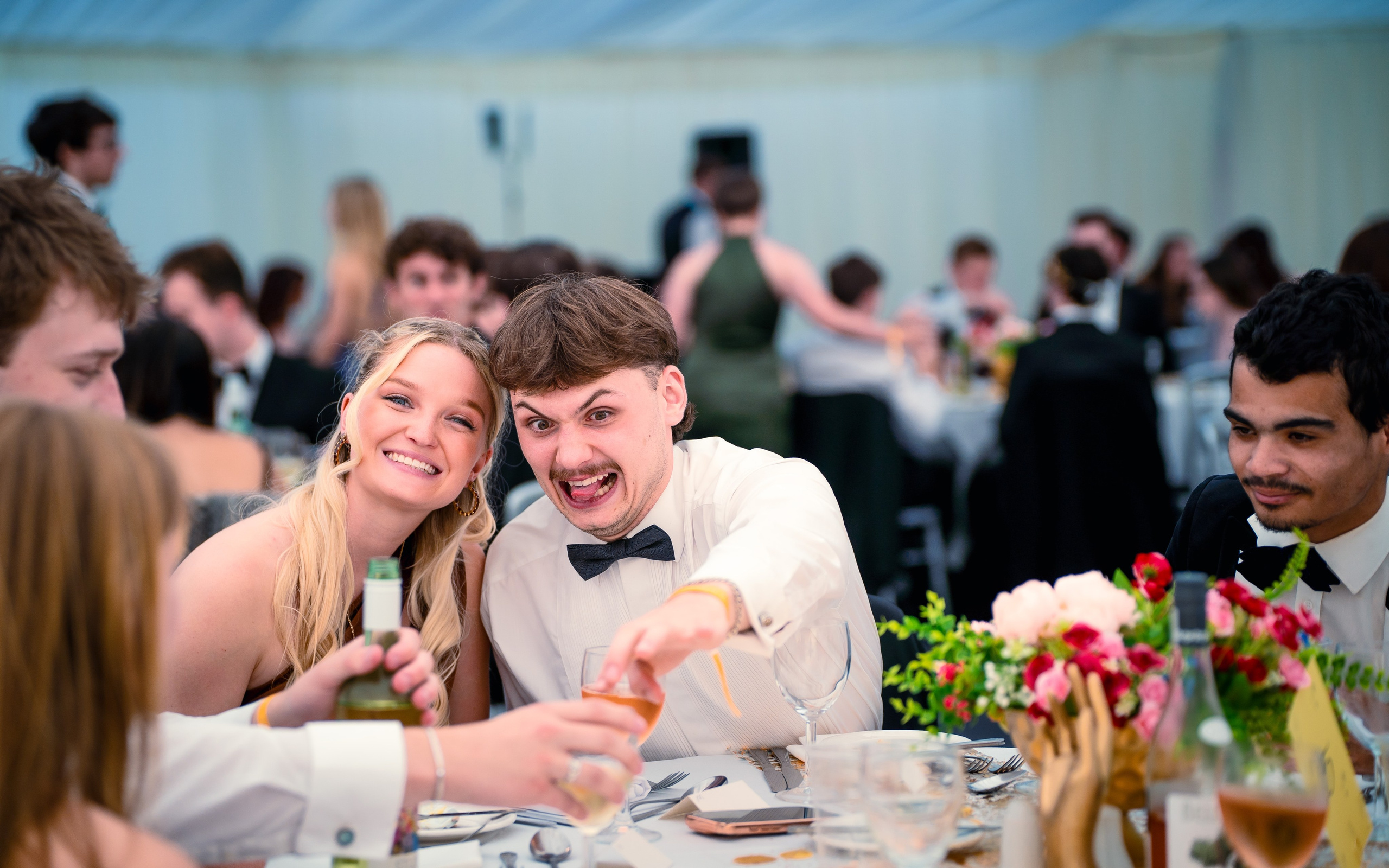 The Midas Touch: Van Mildert Summer Ball. Expect Miracles Photography by Kate & Andrew
