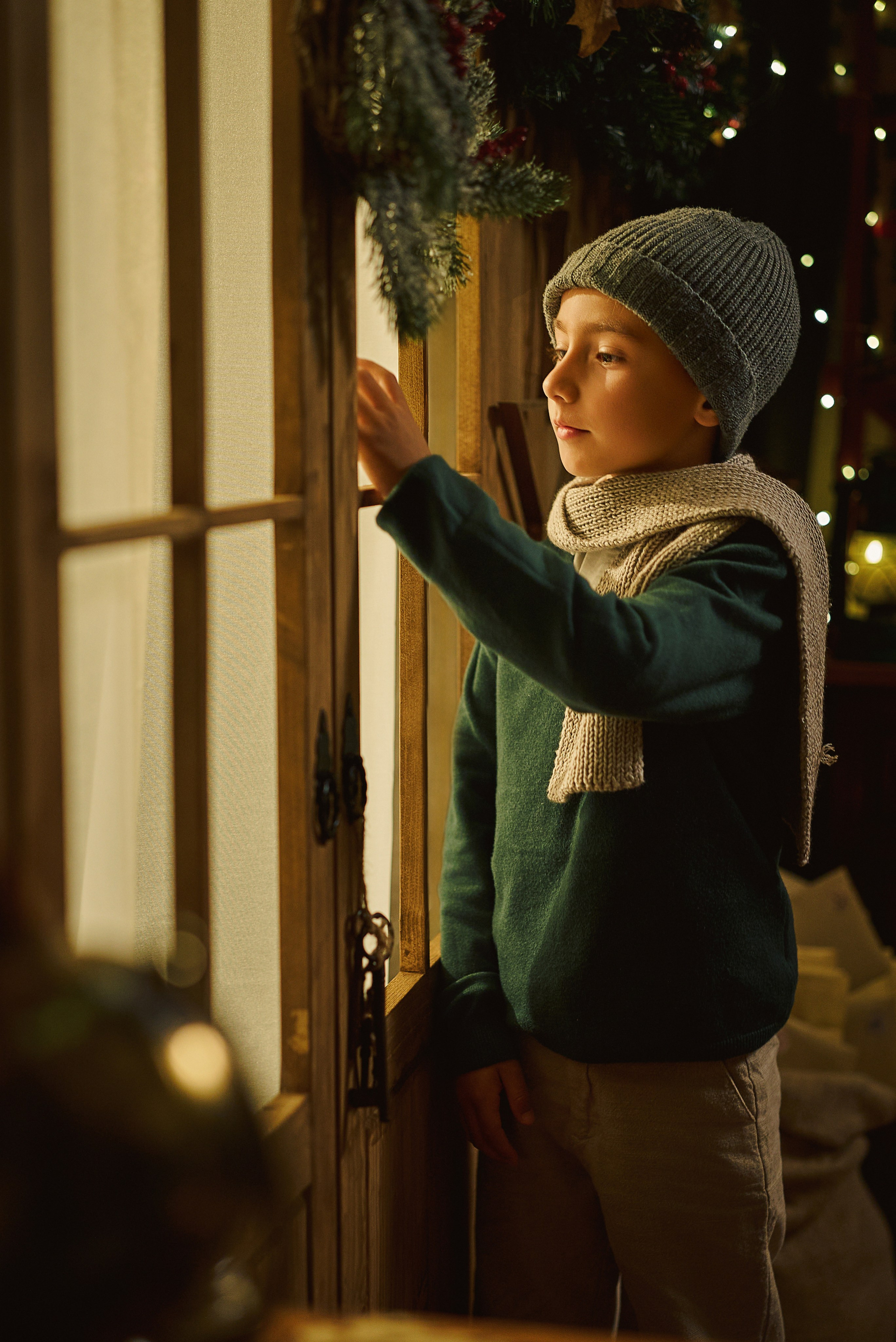 Sesión de fotos Navidad Tenerife. Fotógrafos en Tenerife dedicados a la fotografía de bebes, niños y familia
