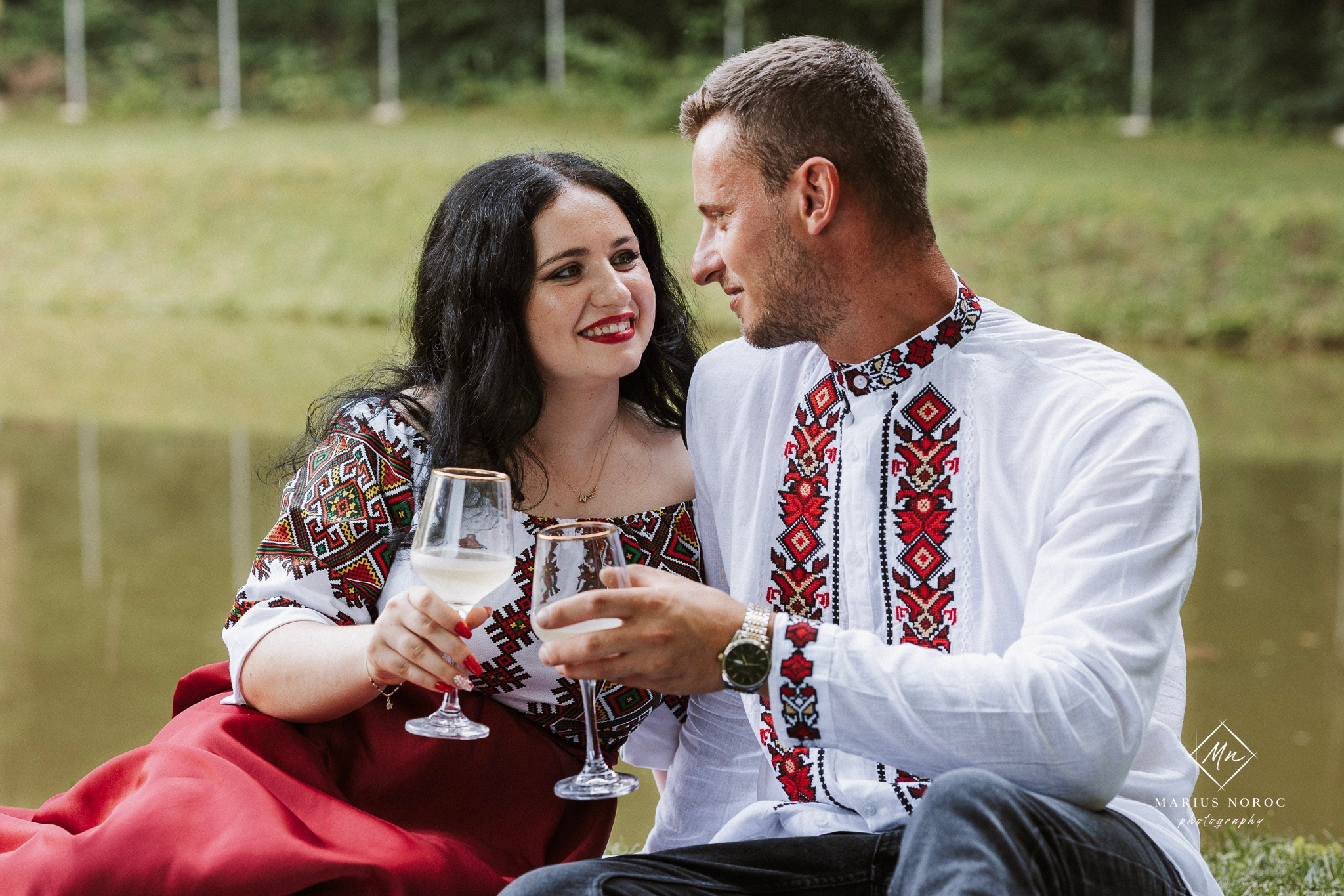 Nicoleta și Ionuț au ales Forest Events Cucorăni pentru ședința foto "