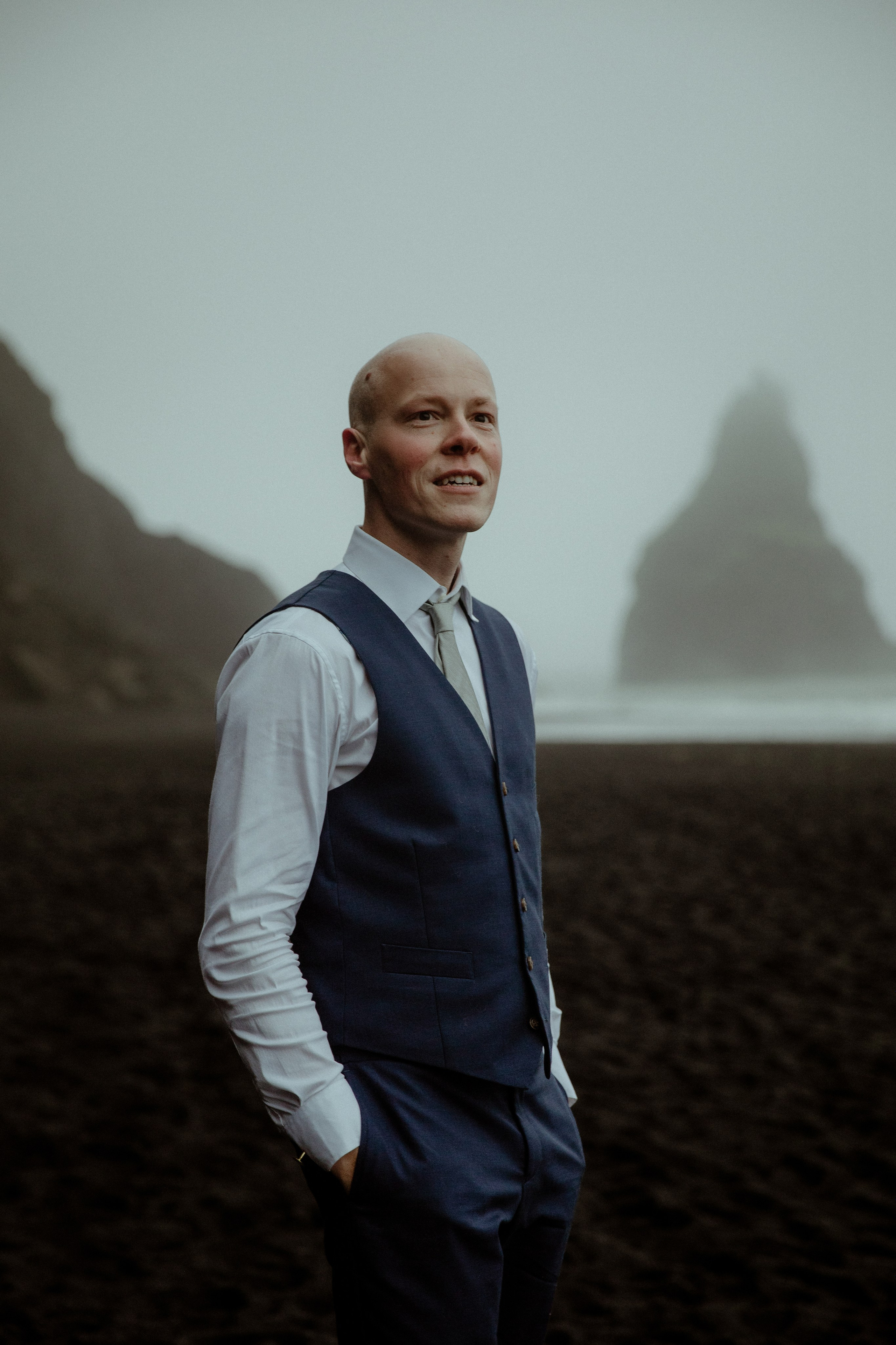 Iceland Elopement at Black Sand Beach. Iceland elopement photo and video | Nikolaichik Photo