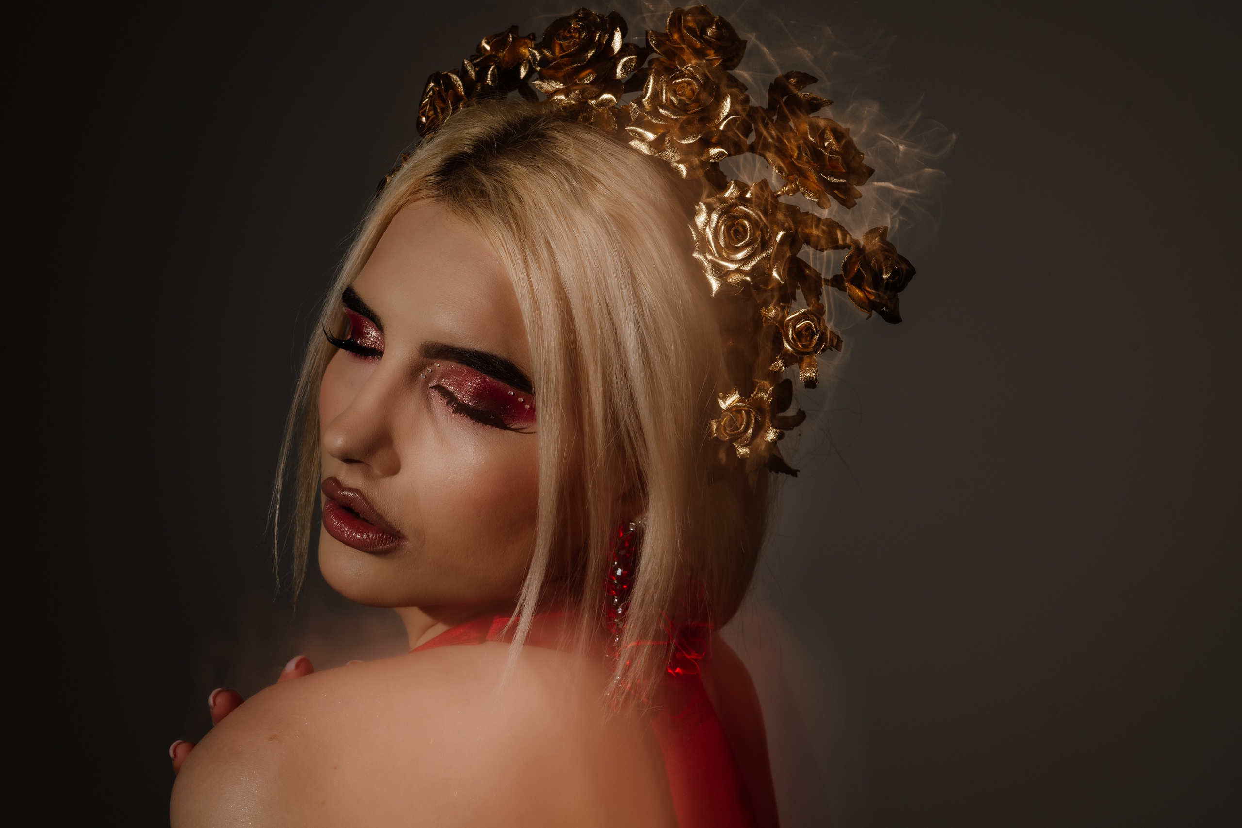 Photographie de portrait en studio. Photographe de mariage région de Liège Stefan Bogdan