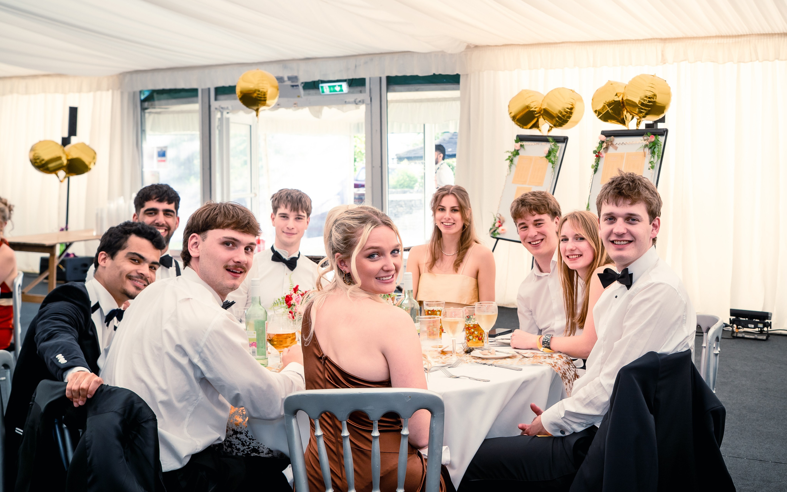 The Midas Touch: Van Mildert Summer Ball. Expect Miracles Photography by Kate & Andrew