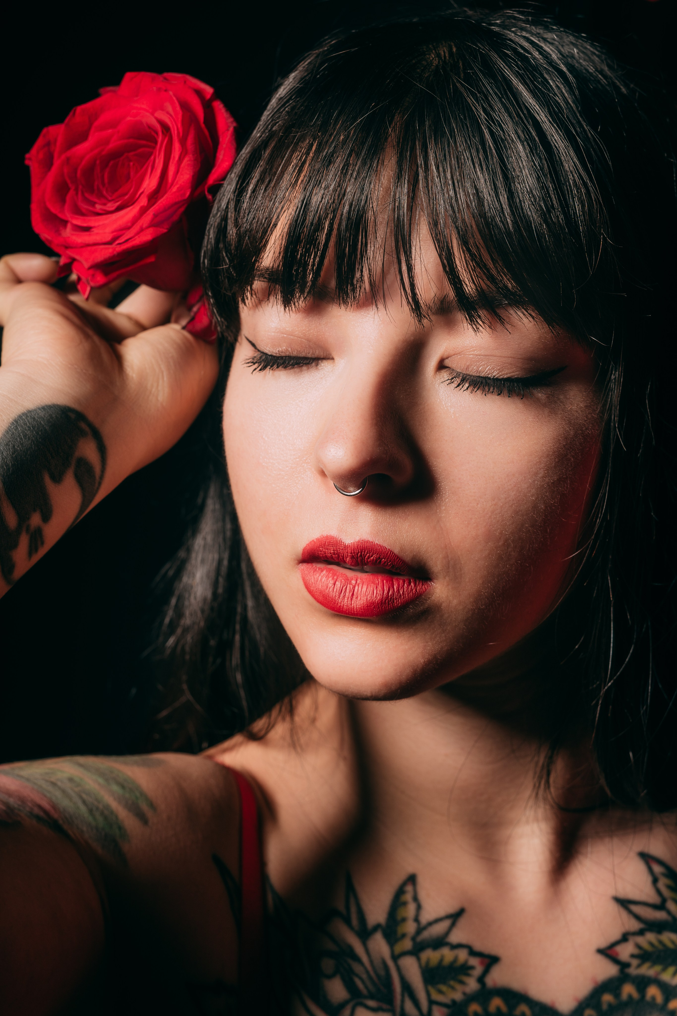 Rose on your lips. Diana Fedrigo | Fotografa matrimoni in Italia