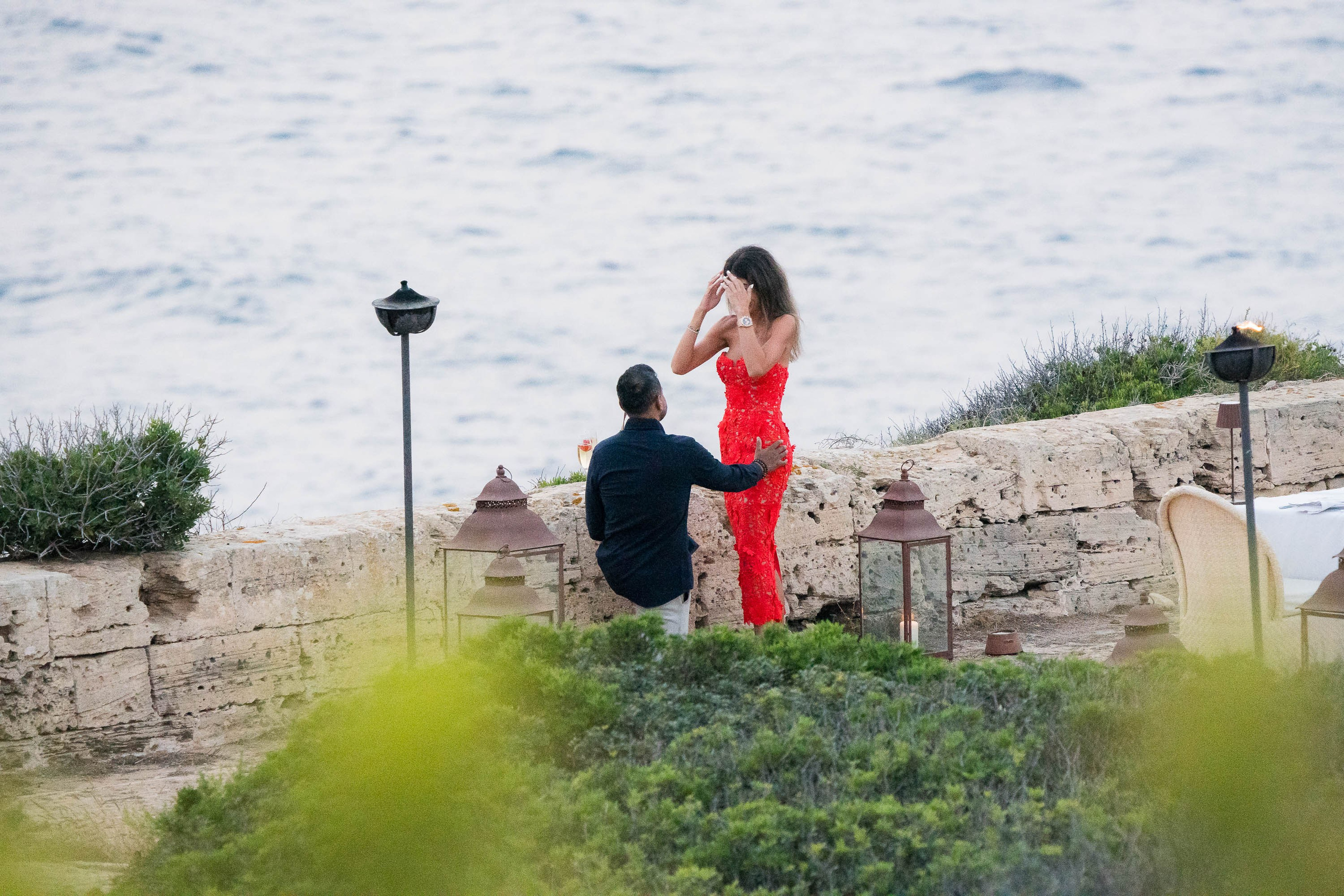 Wedding Proposal in Mallorca. Mallorca Wedding, Corporate & Social Photographer