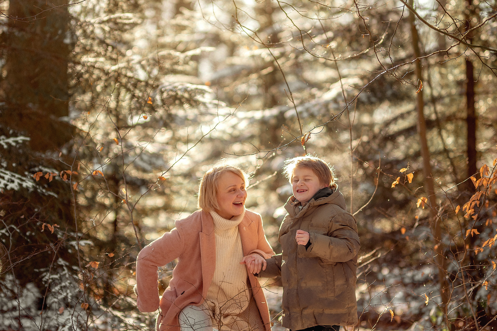 Einmal im Winter. Familienfotograf, Hochzeitsfotograf in Hamburg und Umgebung