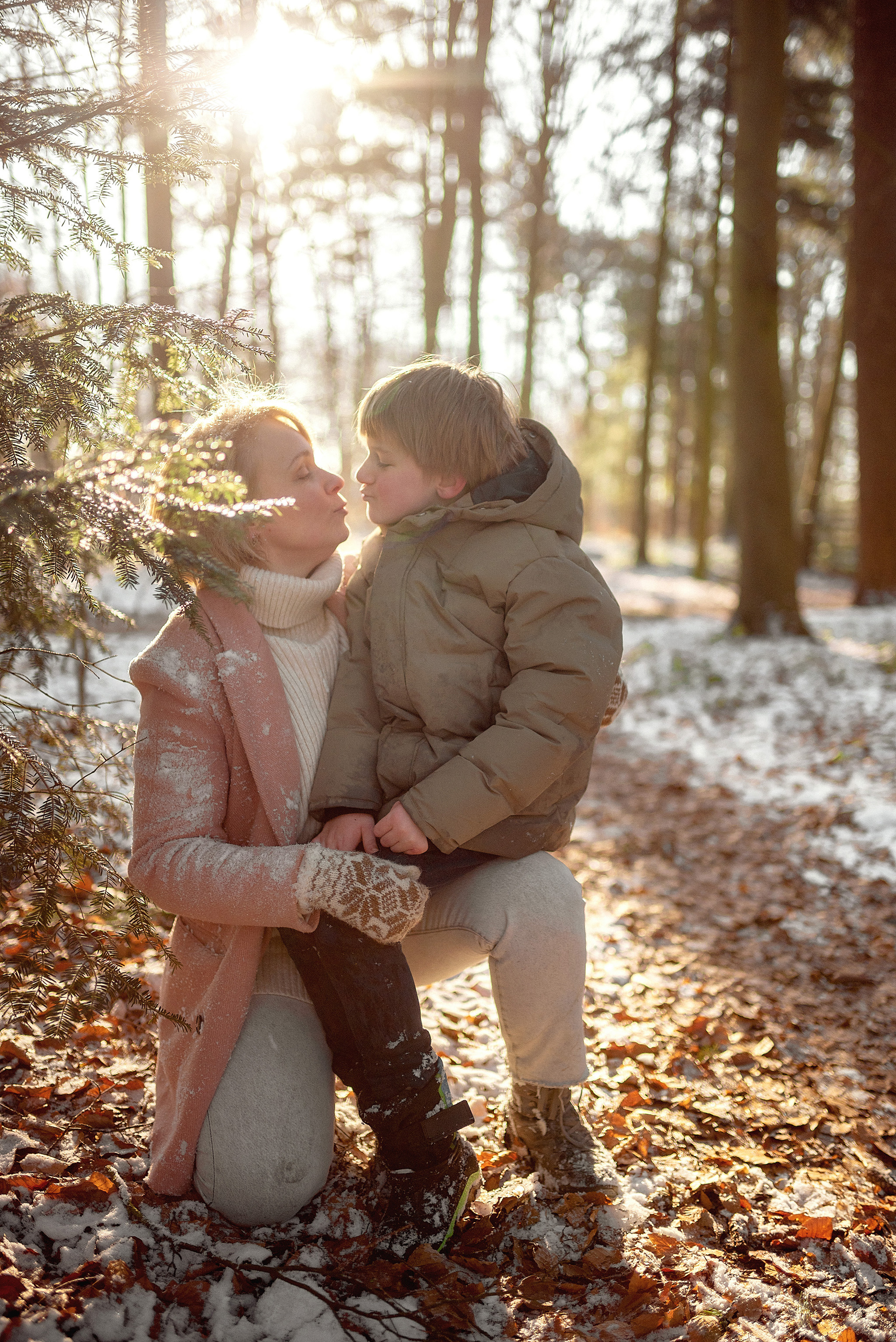 Einmal im Winter. Familienfotograf, Hochzeitsfotograf in Hamburg und Umgebung