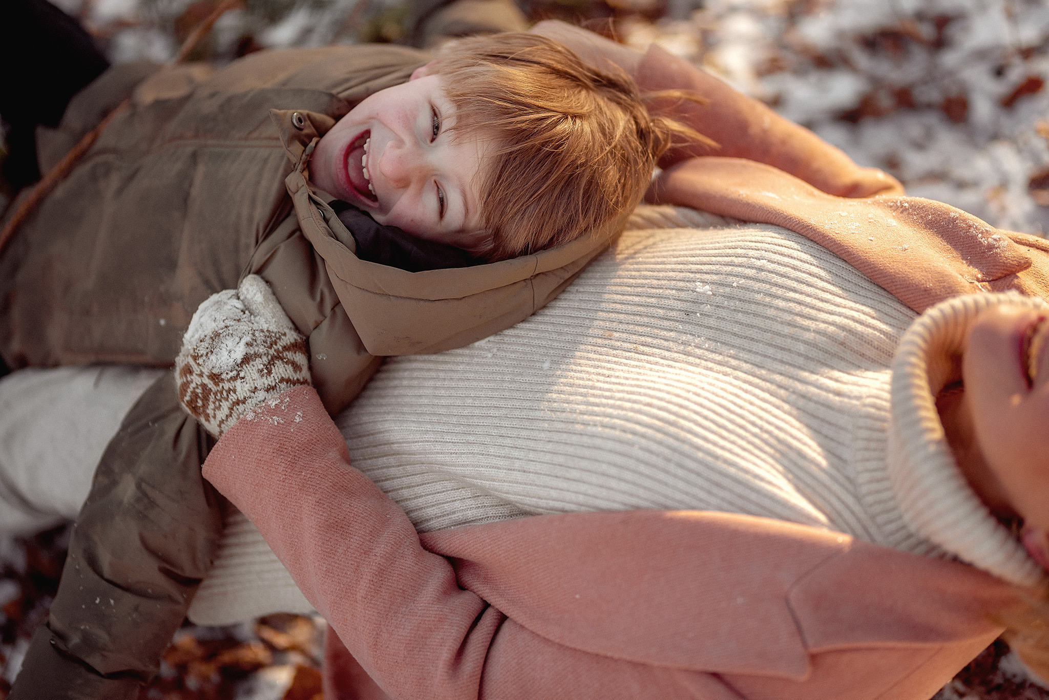 Einmal im Winter. Familienfotograf, Hochzeitsfotograf in Hamburg und Umgebung