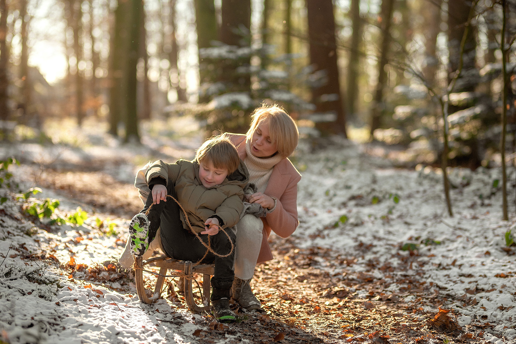 Einmal im Winter. Familienfotograf, Hochzeitsfotograf in Hamburg und Umgebung