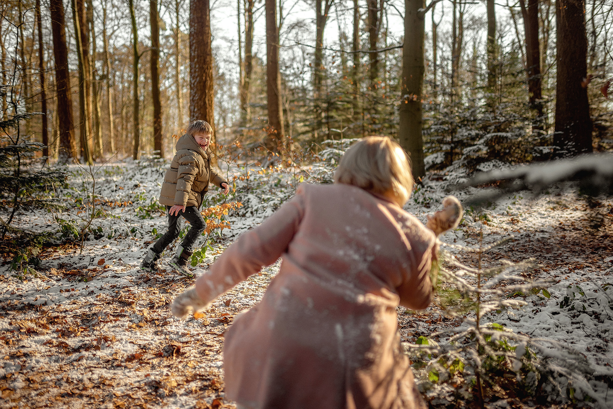 Einmal im Winter. Familienfotograf, Hochzeitsfotograf in Hamburg und Umgebung