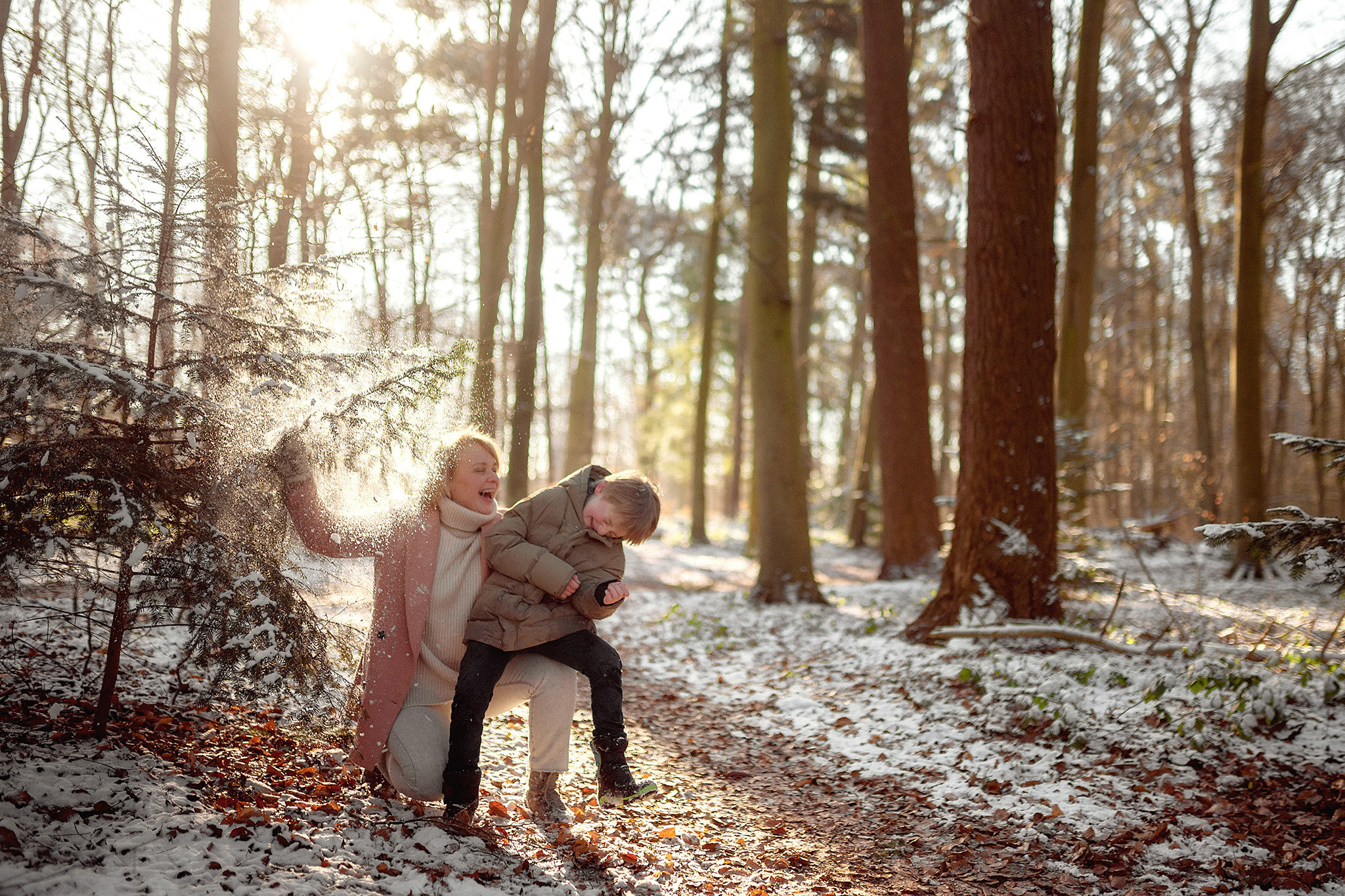 Einmal im Winter. Familienfotograf, Hochzeitsfotograf in Hamburg und Umgebung