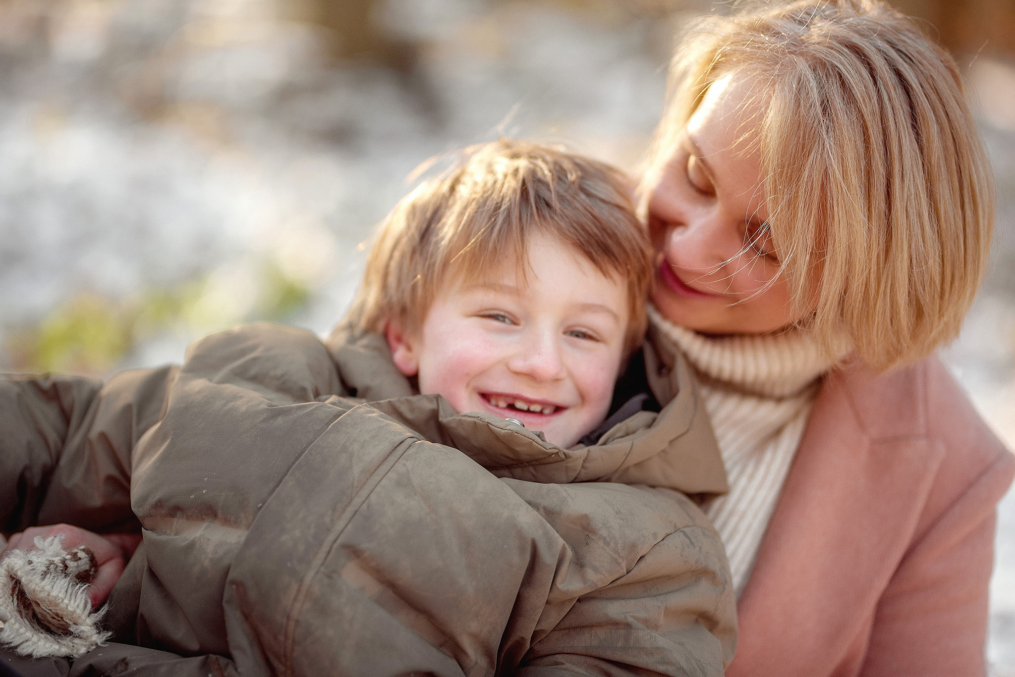 Einmal im Winter. Familienfotograf, Hochzeitsfotograf in Hamburg und Umgebung