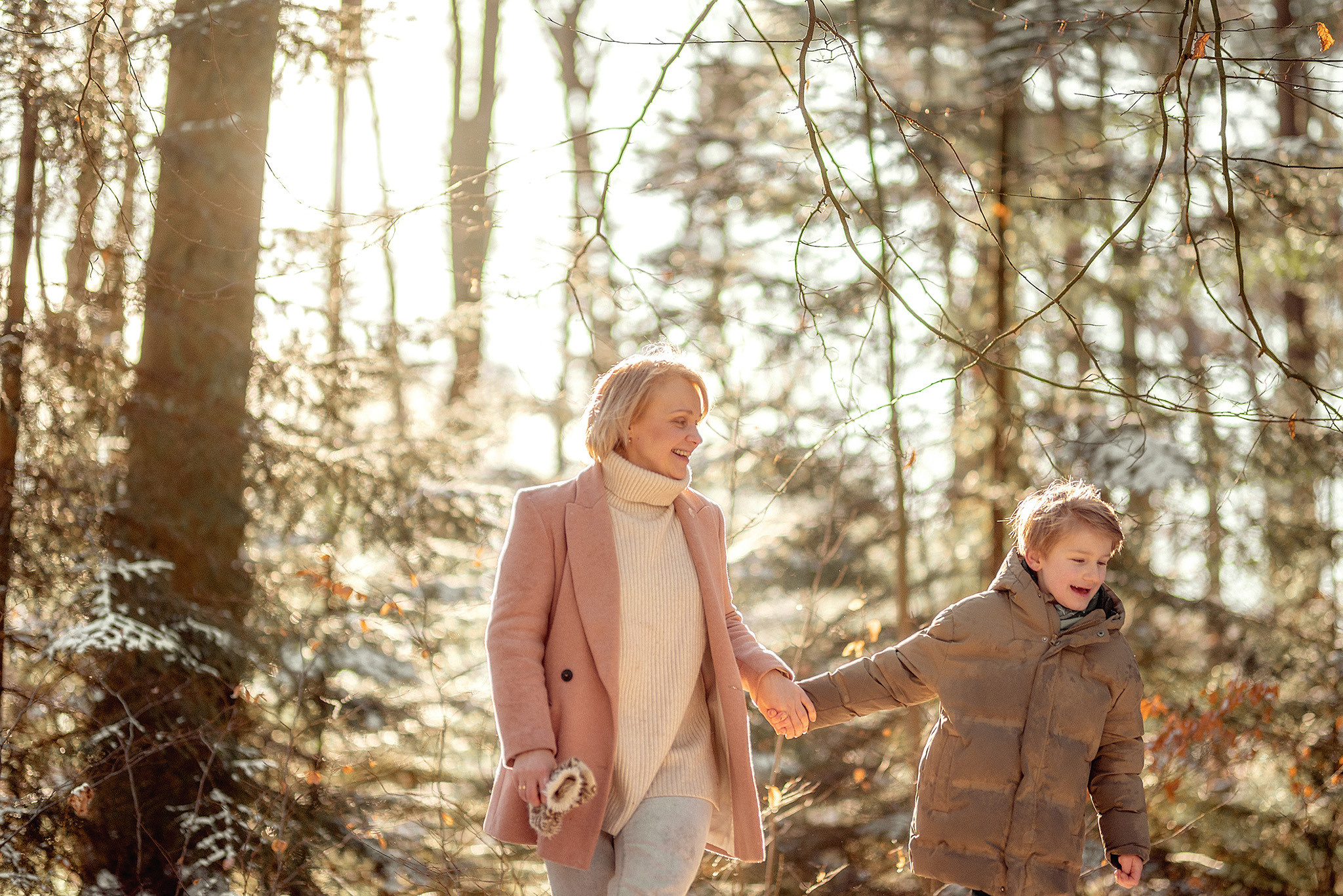 Einmal im Winter. Familienfotograf, Hochzeitsfotograf in Hamburg und Umgebung