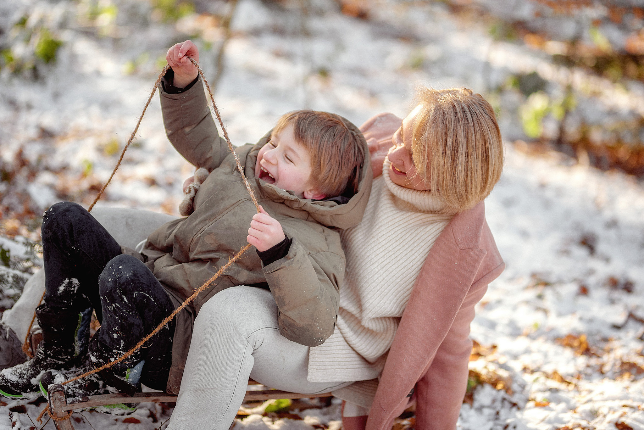 Einmal im Winter. Familienfotograf, Hochzeitsfotograf in Hamburg und Umgebung