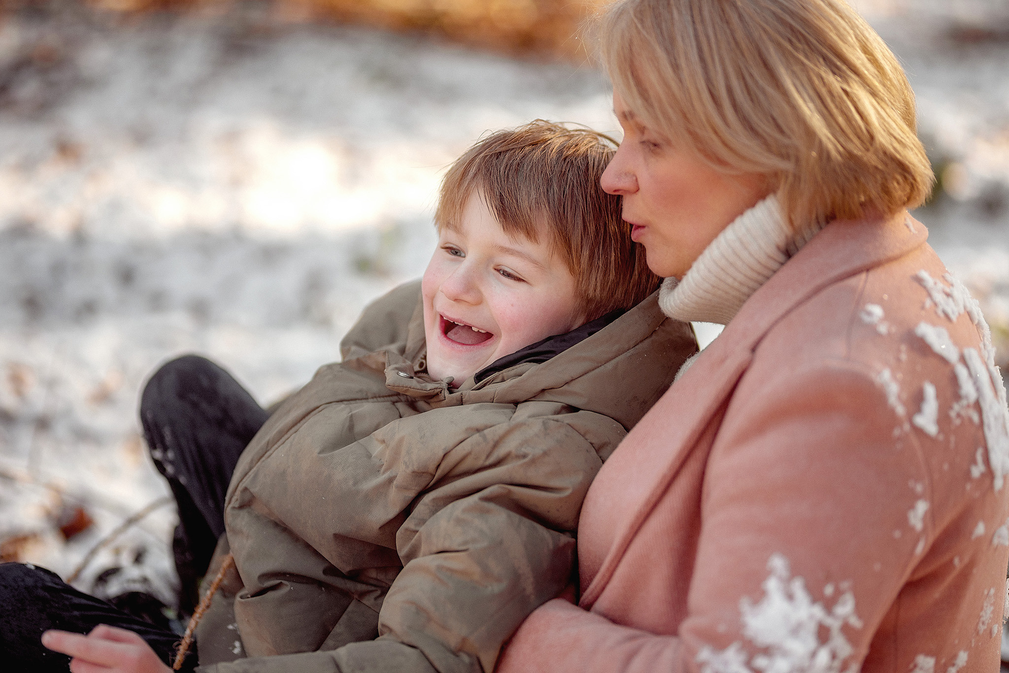 Einmal im Winter. Familienfotograf, Hochzeitsfotograf in Hamburg und Umgebung
