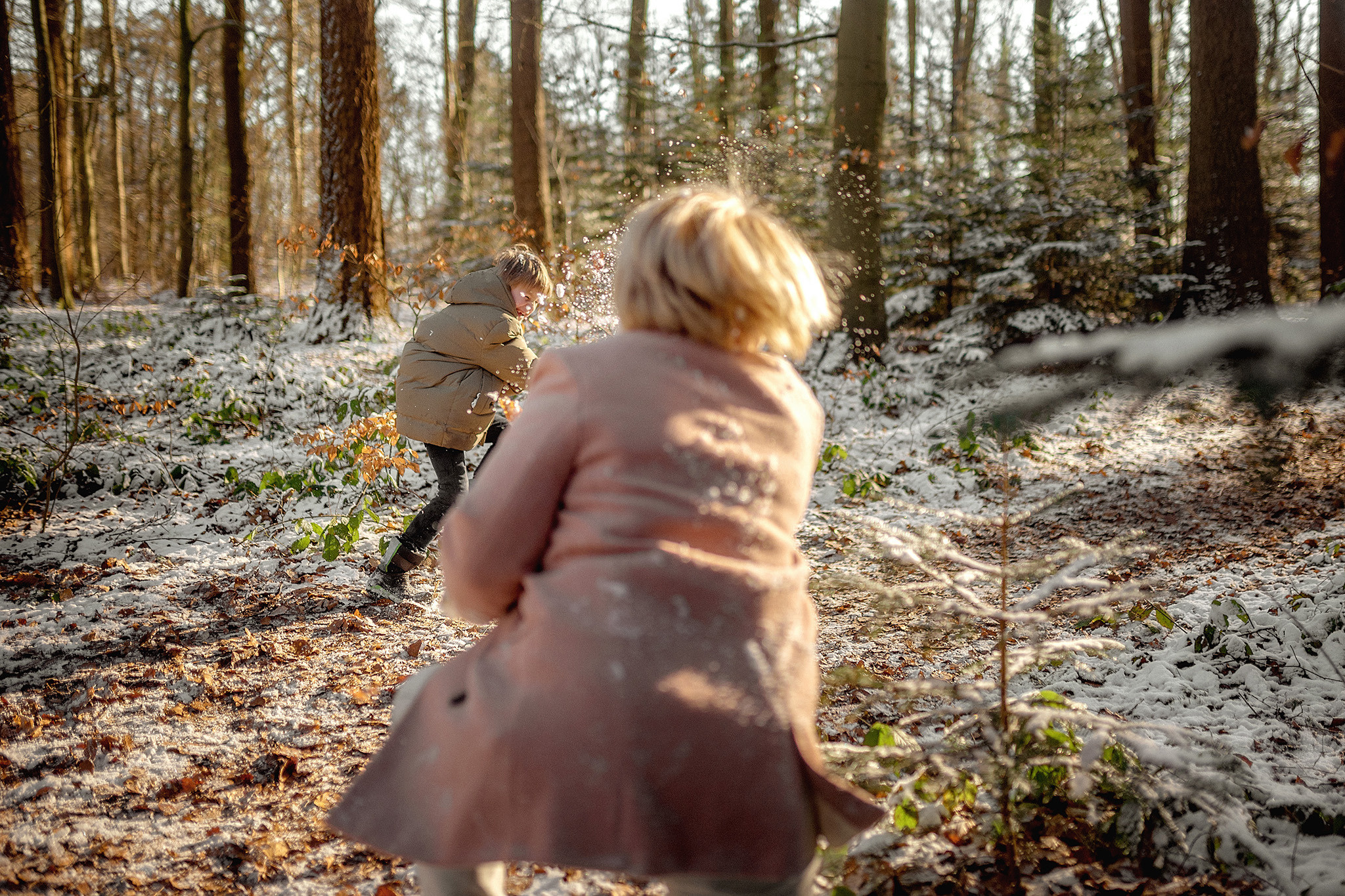 Einmal im Winter. Familienfotograf, Hochzeitsfotograf in Hamburg und Umgebung