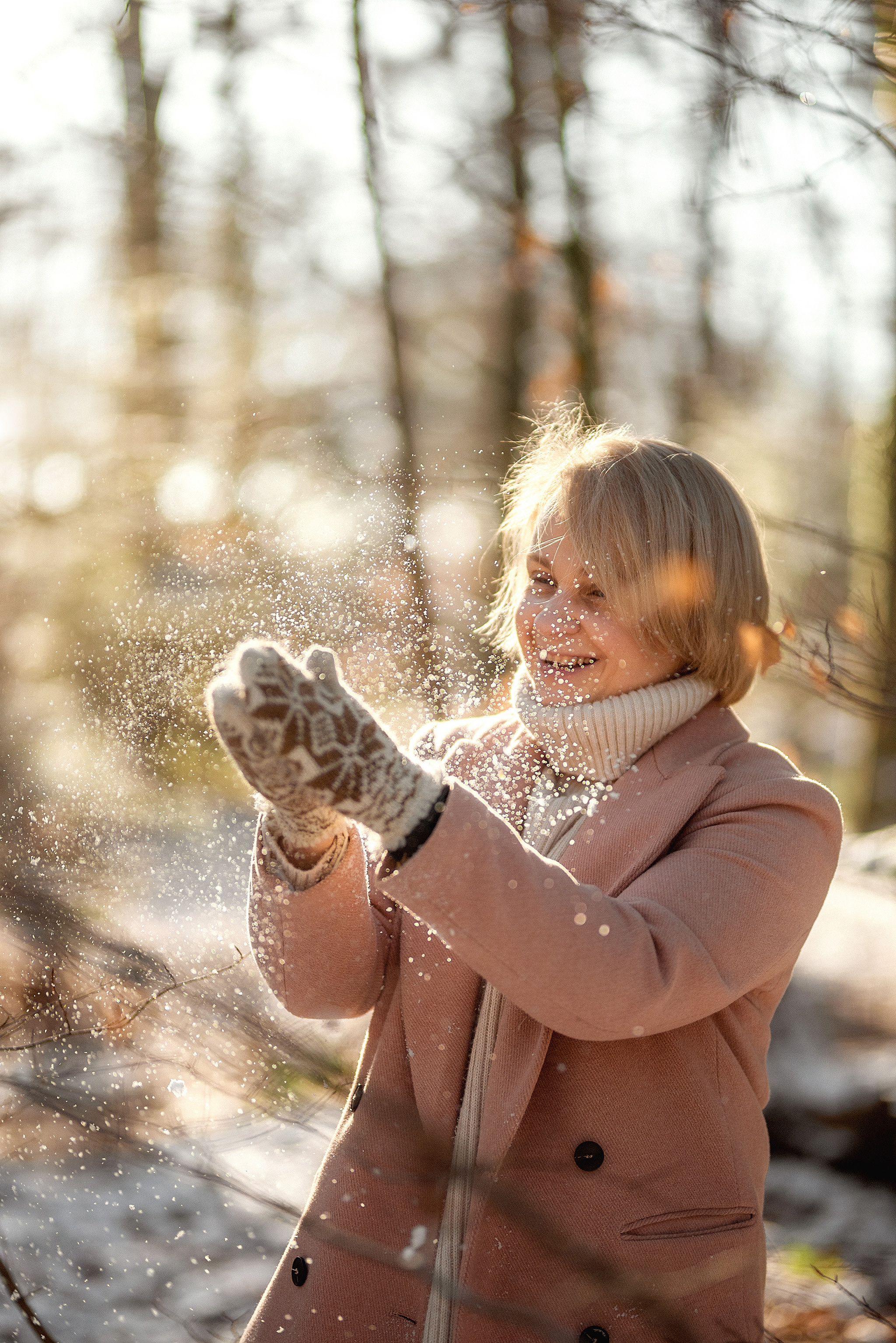 Einmal im Winter. Familienfotograf, Hochzeitsfotograf in Hamburg und Umgebung