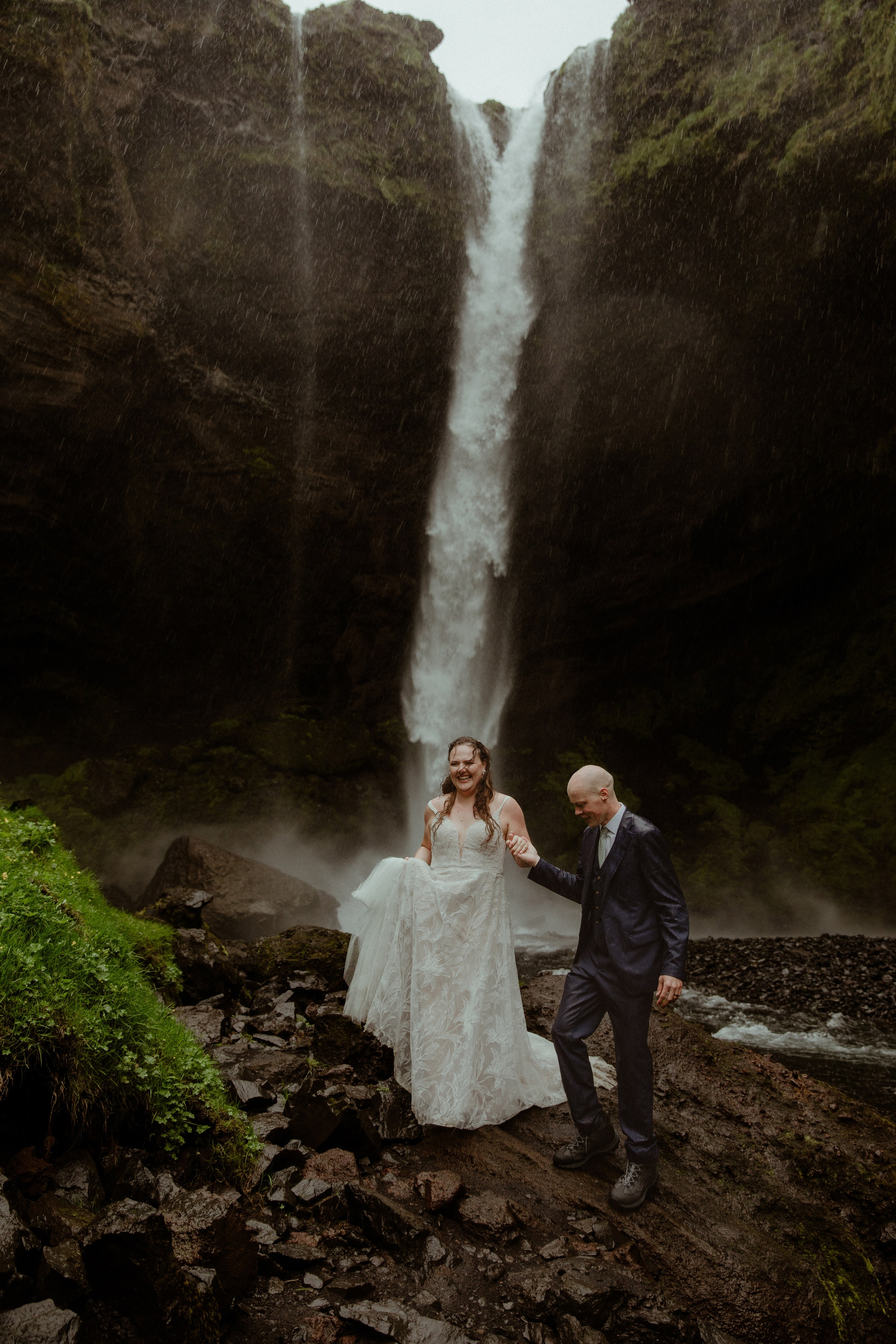 Iceland Elopement at Black Sand Beach. Iceland elopement photo and video | Nikolaichik Photo