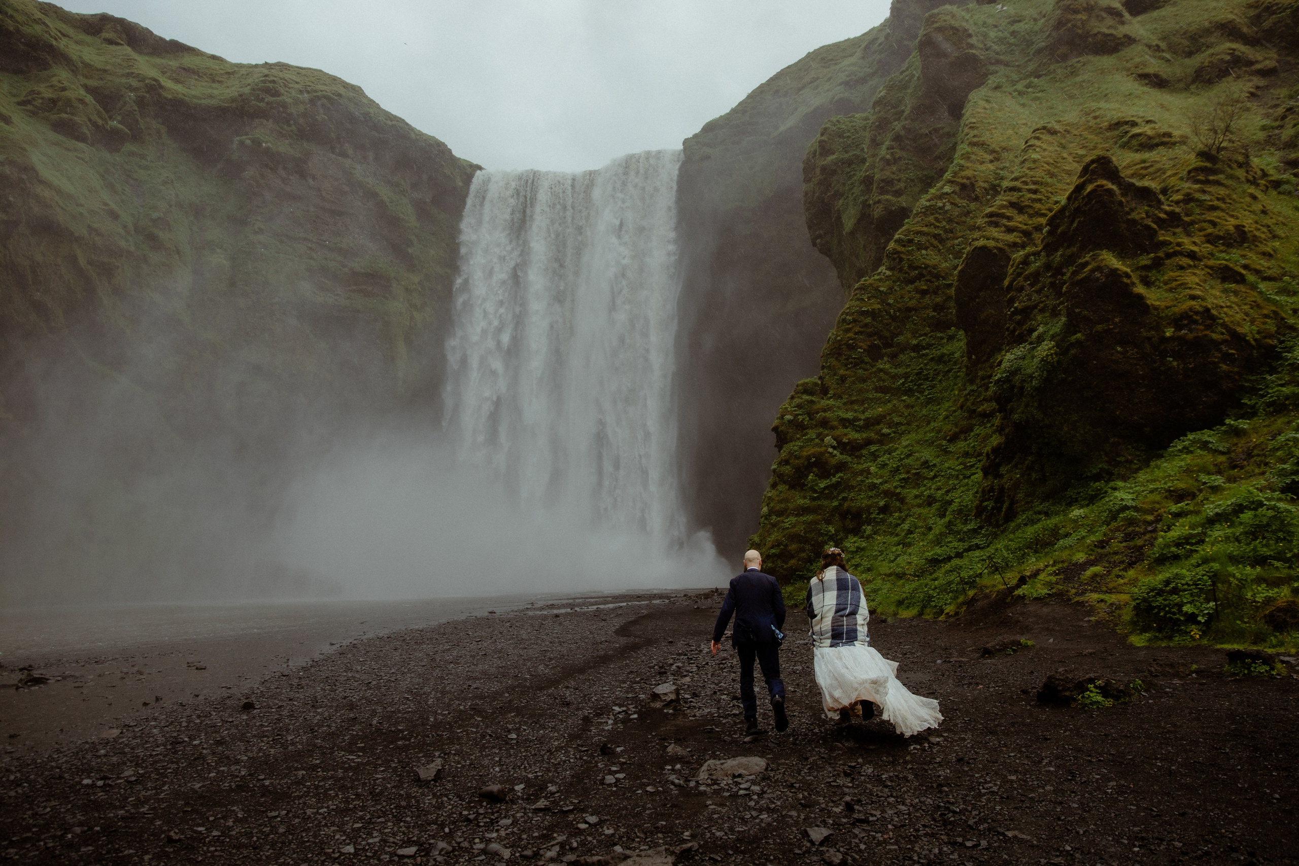 Iceland Elopement at Black Sand Beach. Iceland elopement photo and video | Nikolaichik Photo