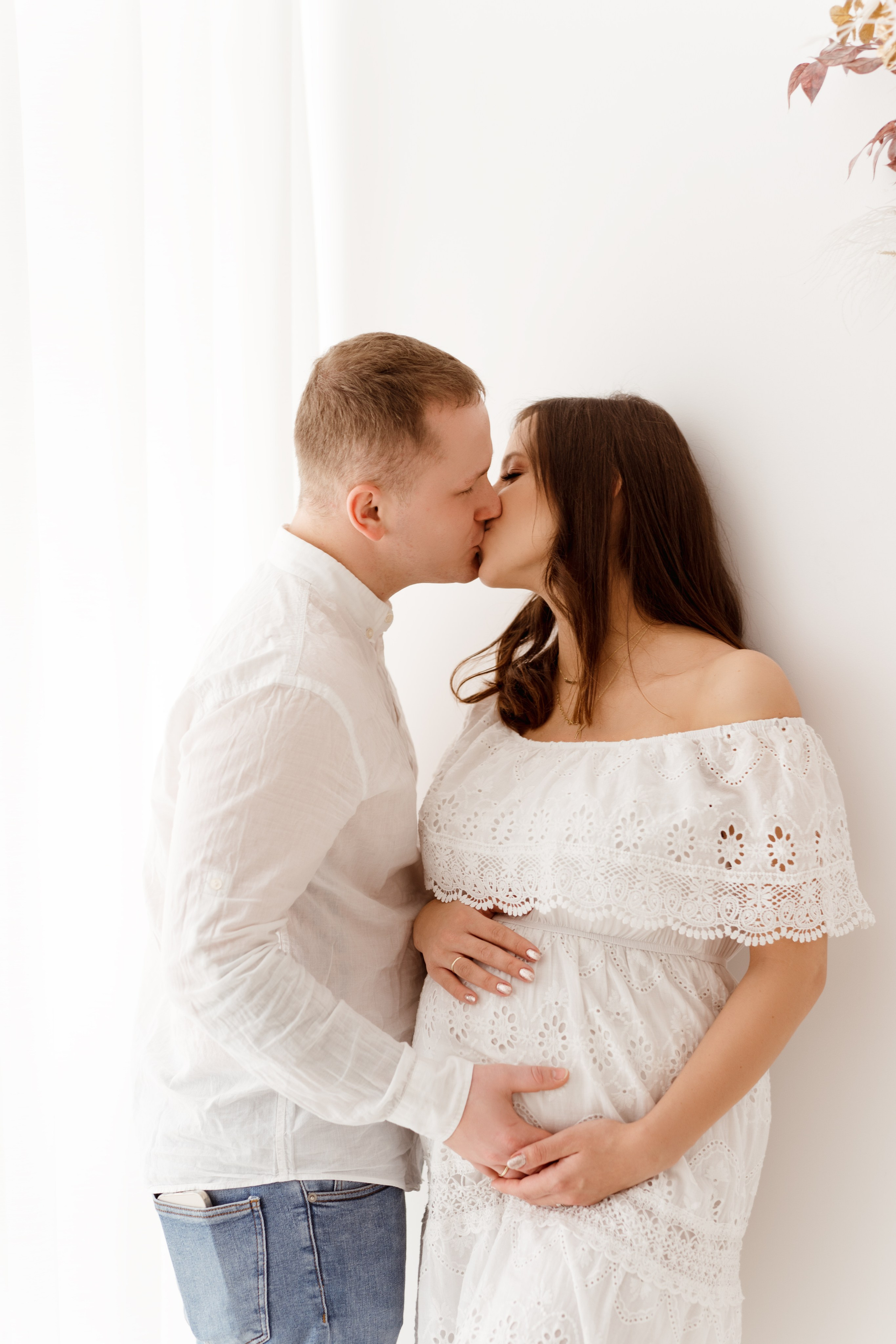 Sesja ciążowa Zuzanny. Fotograf Łódź - sesja ciążowa, noworodkowa, dziecięca. Studio w Łodzi